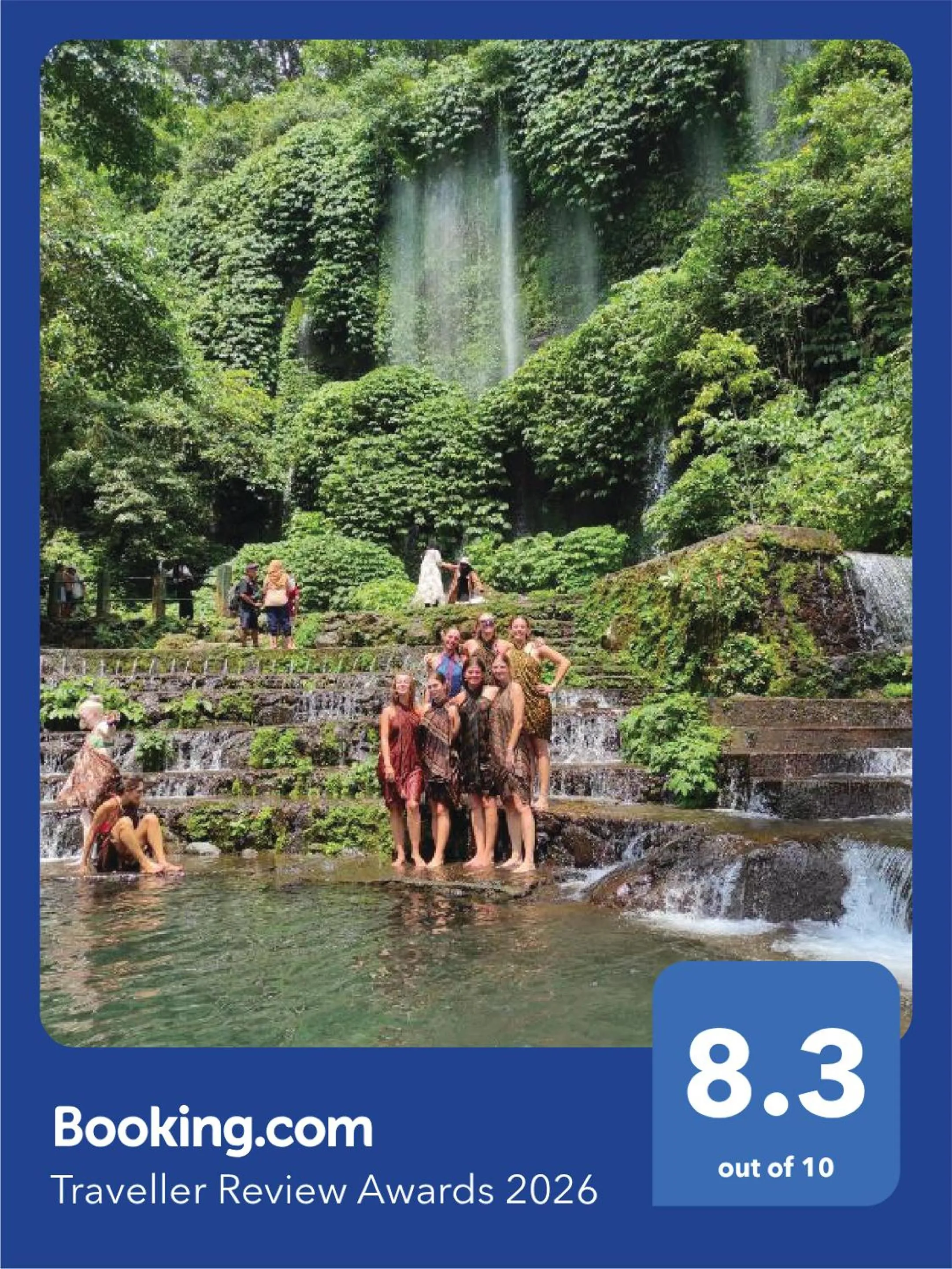 Certificate/Award in Tastura Homestay Near Benang Kelambu waterfall