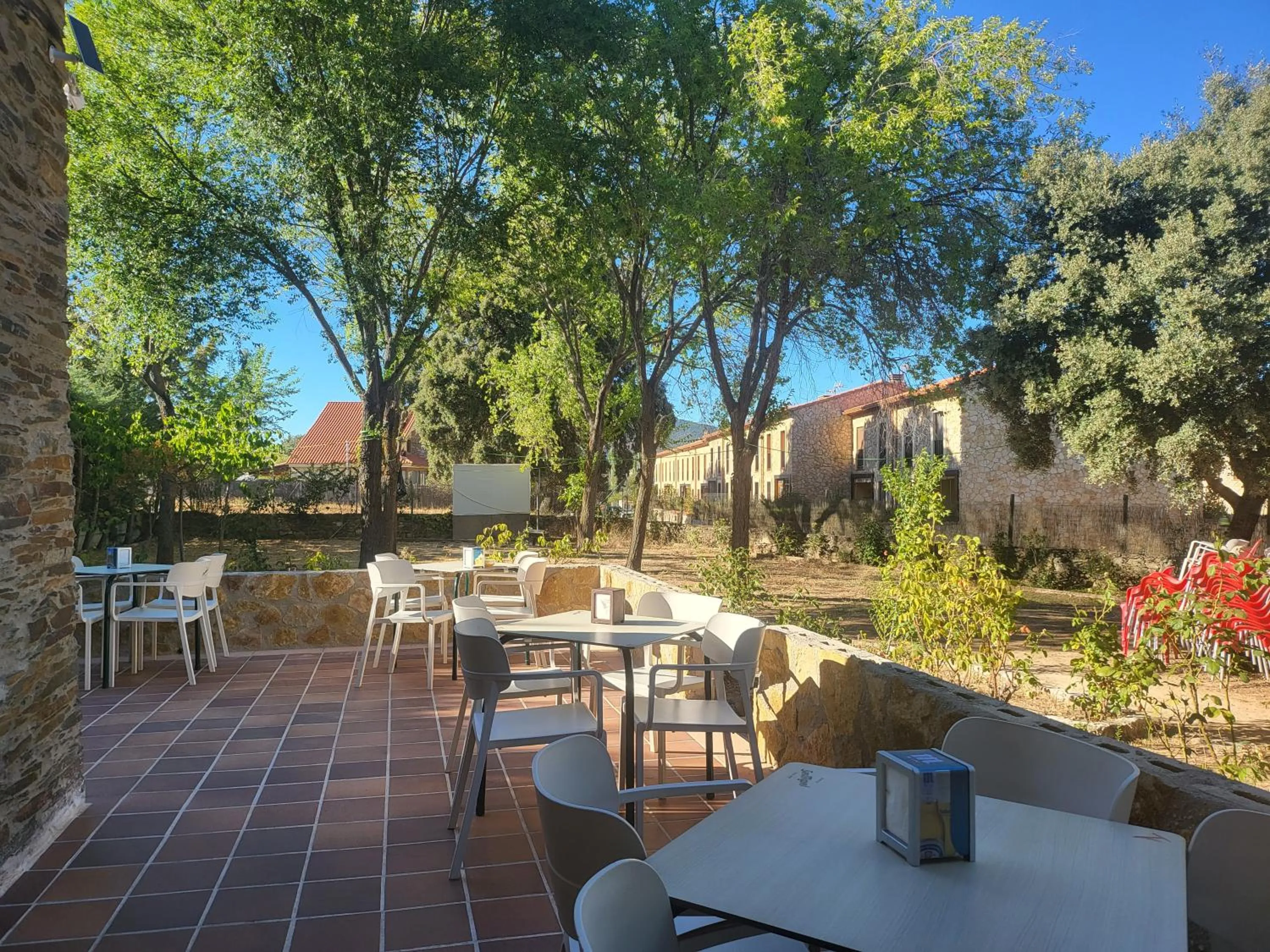 Patio in Hotel rural LA CASONA DE TAMAYA