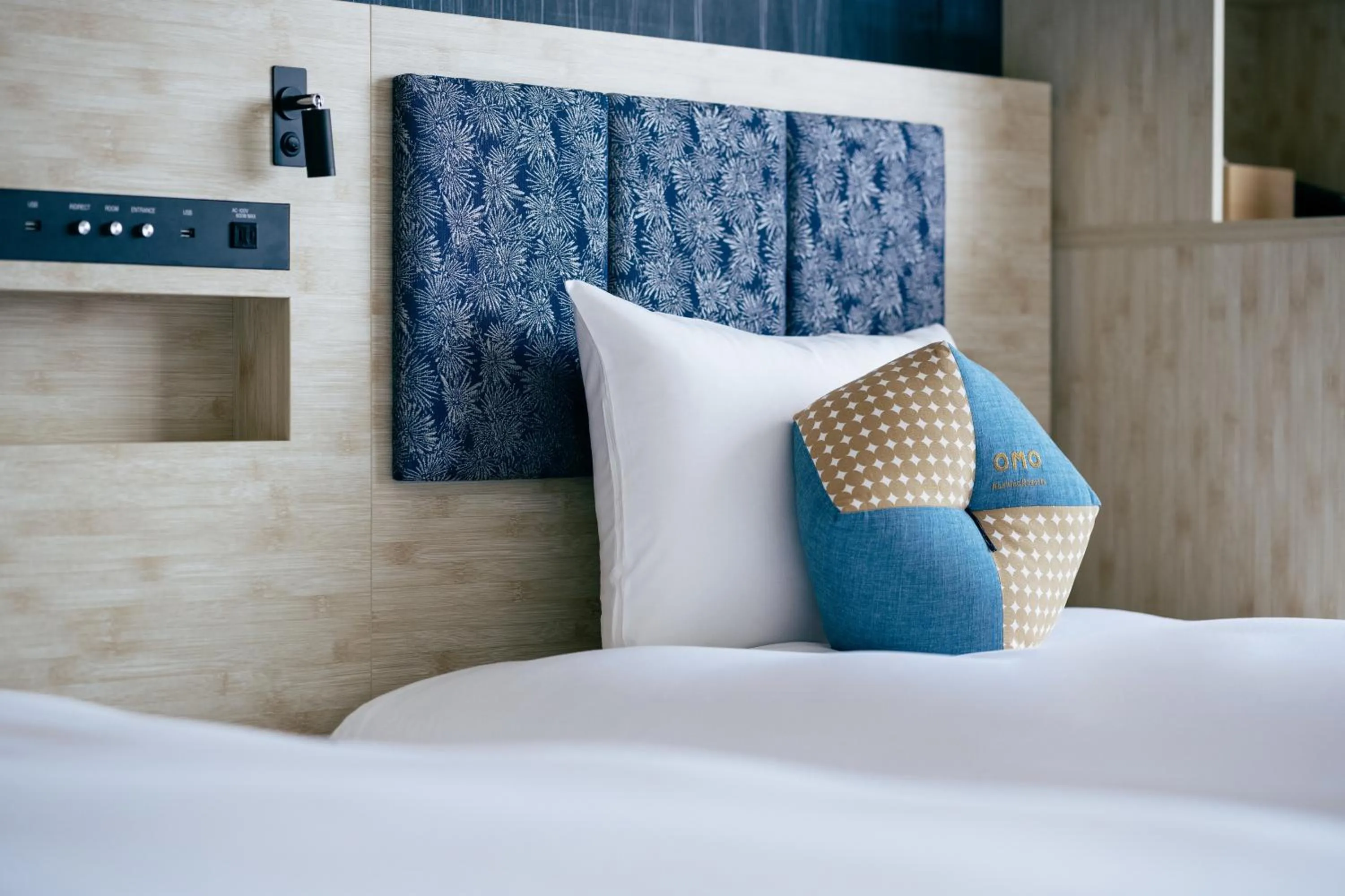 Bed in OMO3 Kyoto Toji by Hoshino Resorts