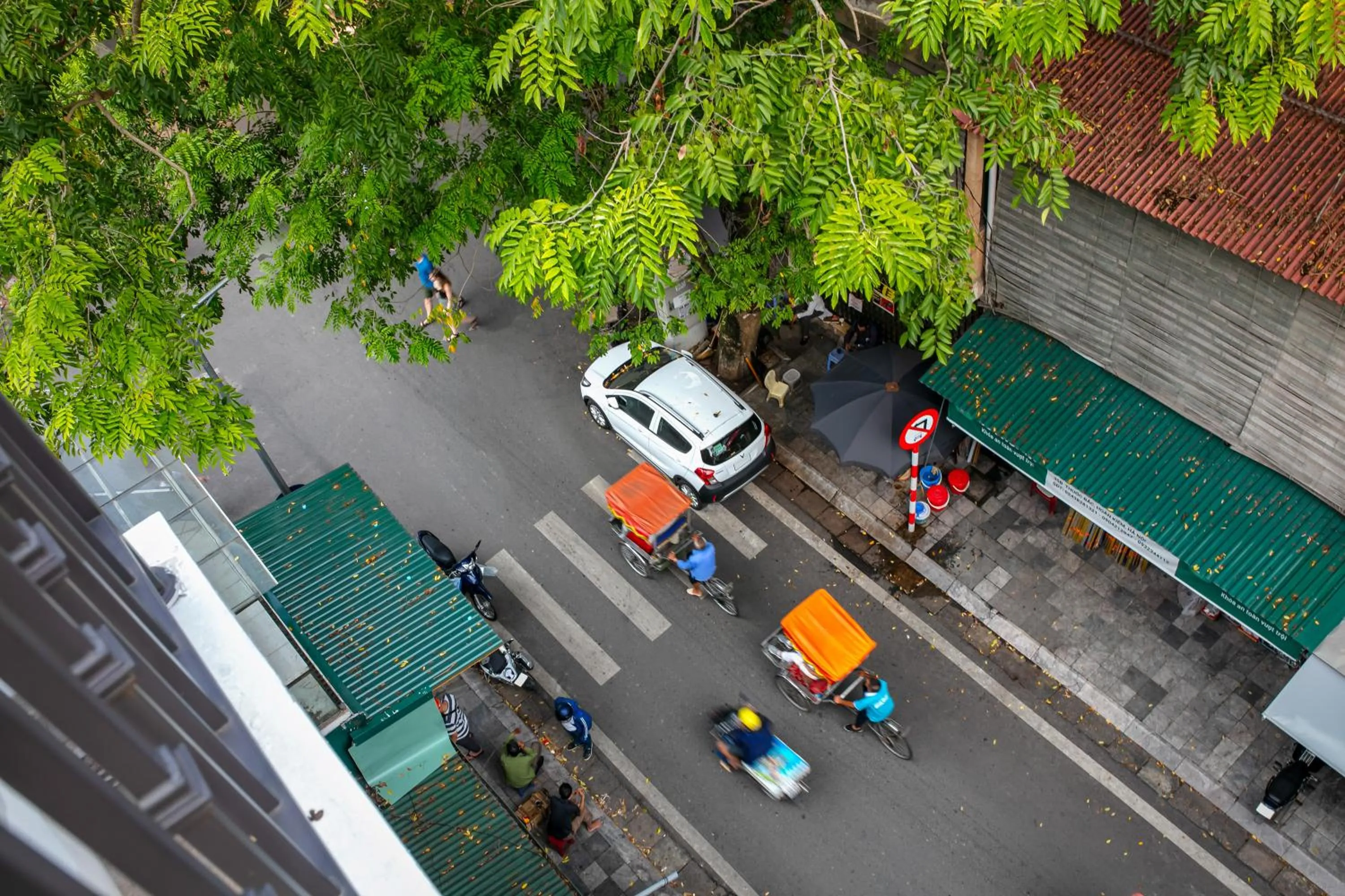 Balcony/Terrace in Hanoi Vacanza Premier Hotel