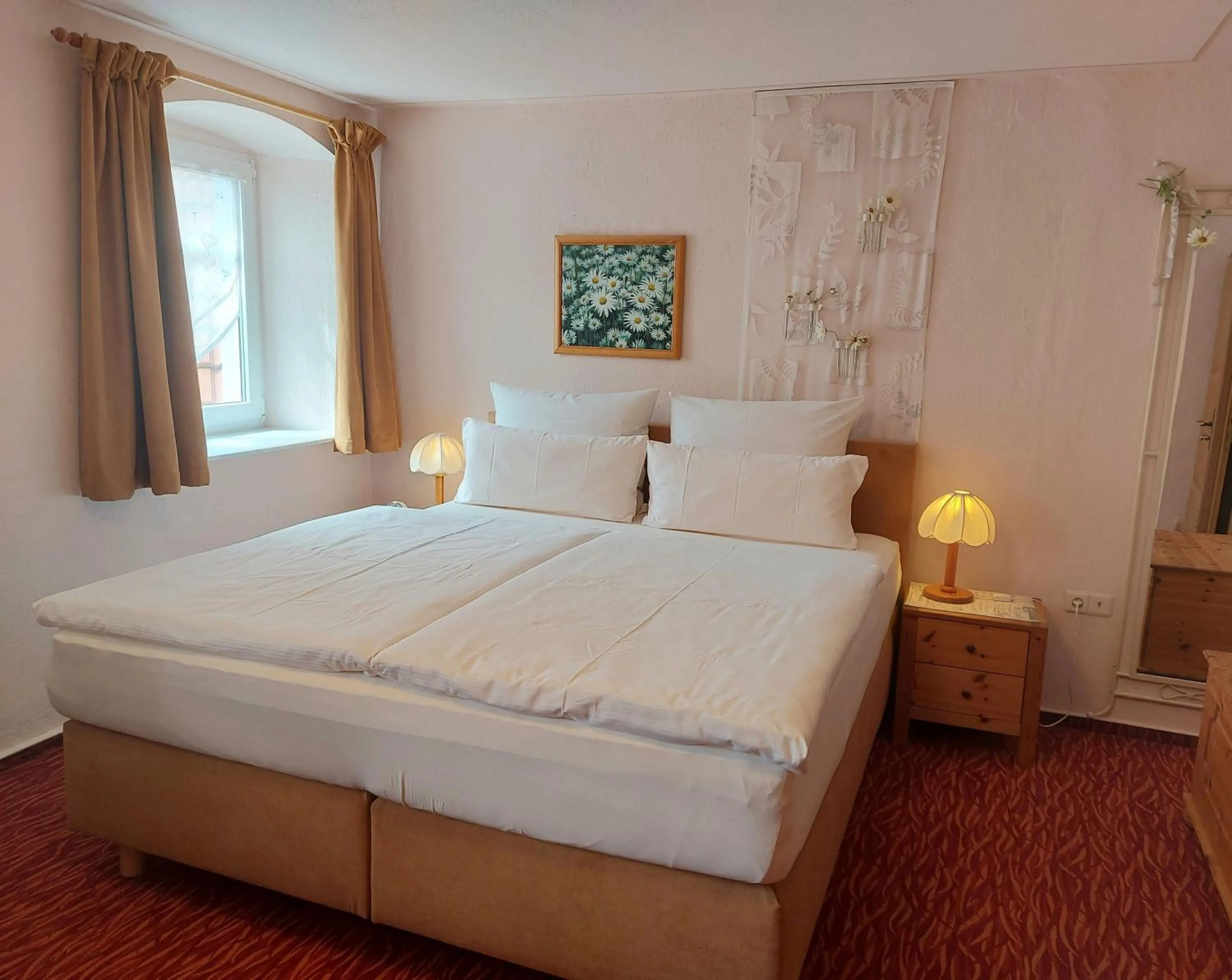 Bed in Logis L Auberge Gutshof