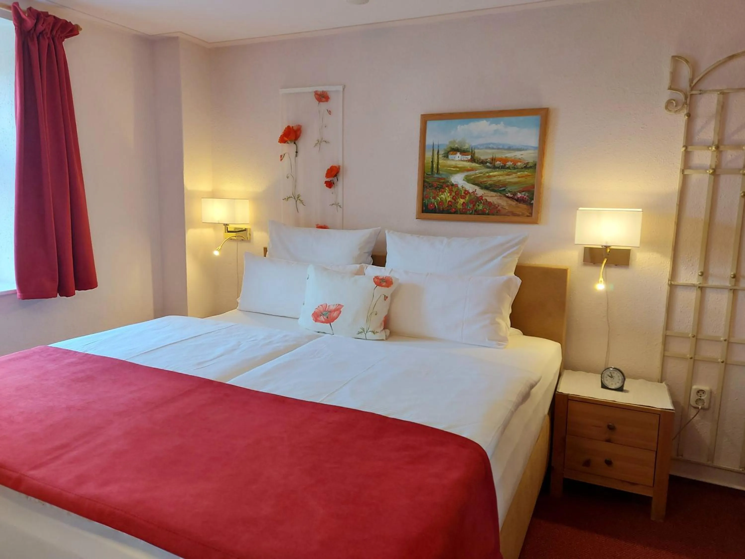 Bed in Logis L Auberge Gutshof