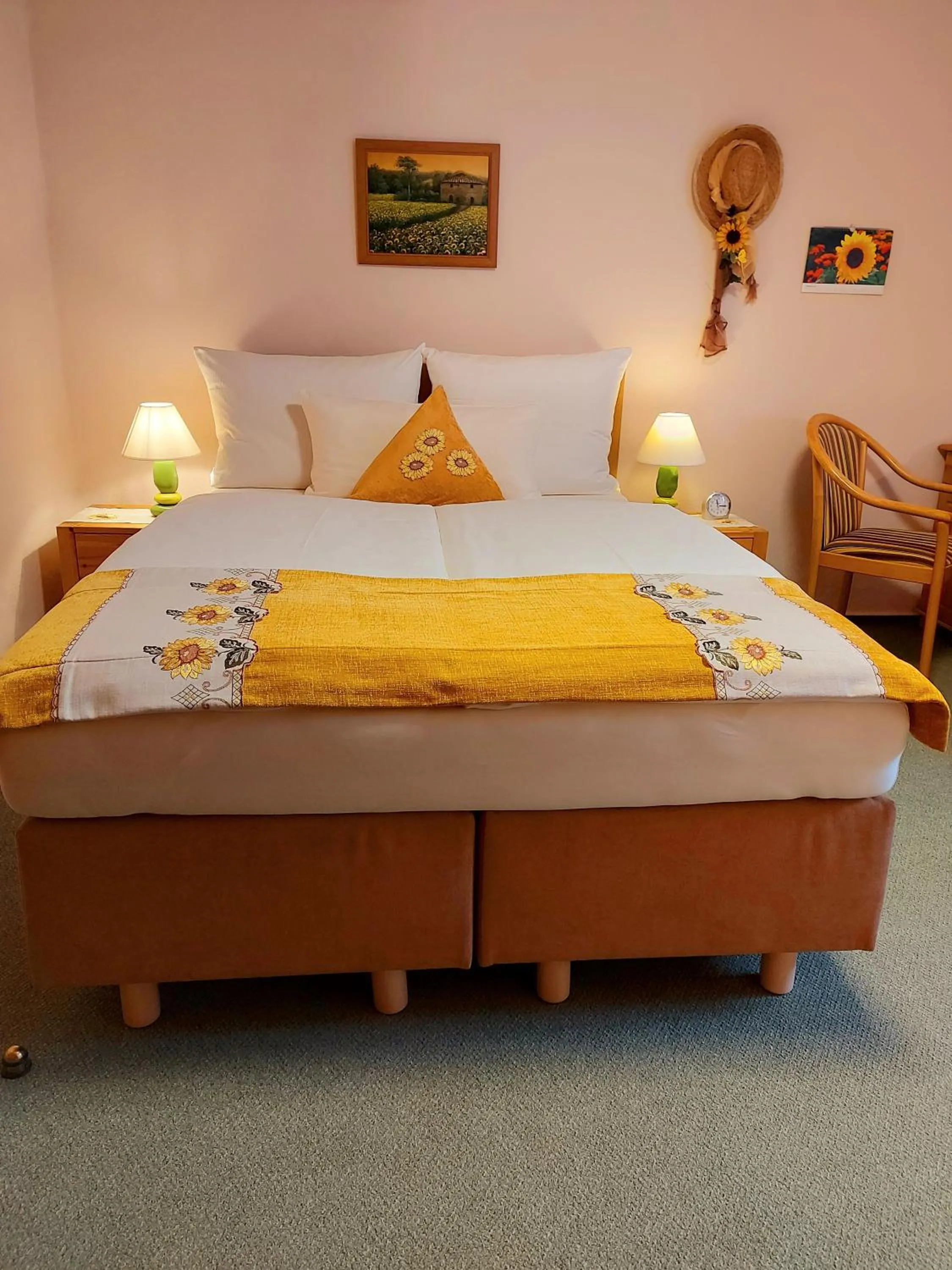 Bed in Logis L Auberge Gutshof