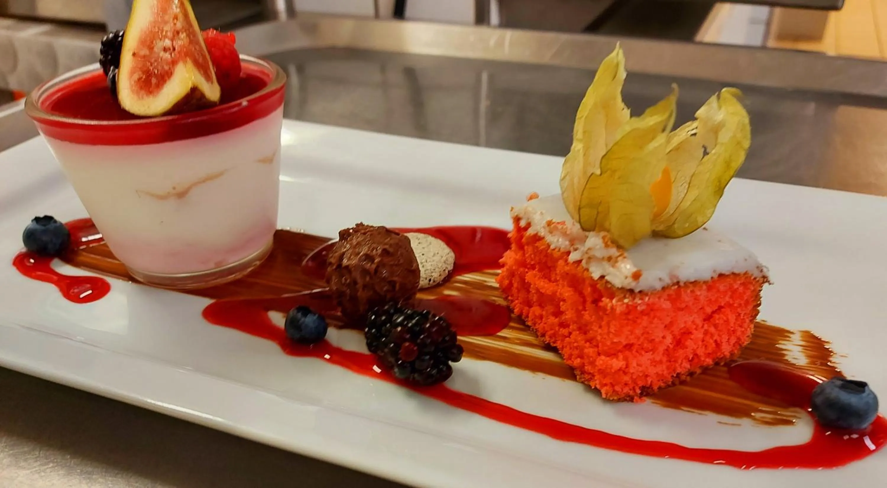 Food and drinks in Logis L Auberge Gutshof