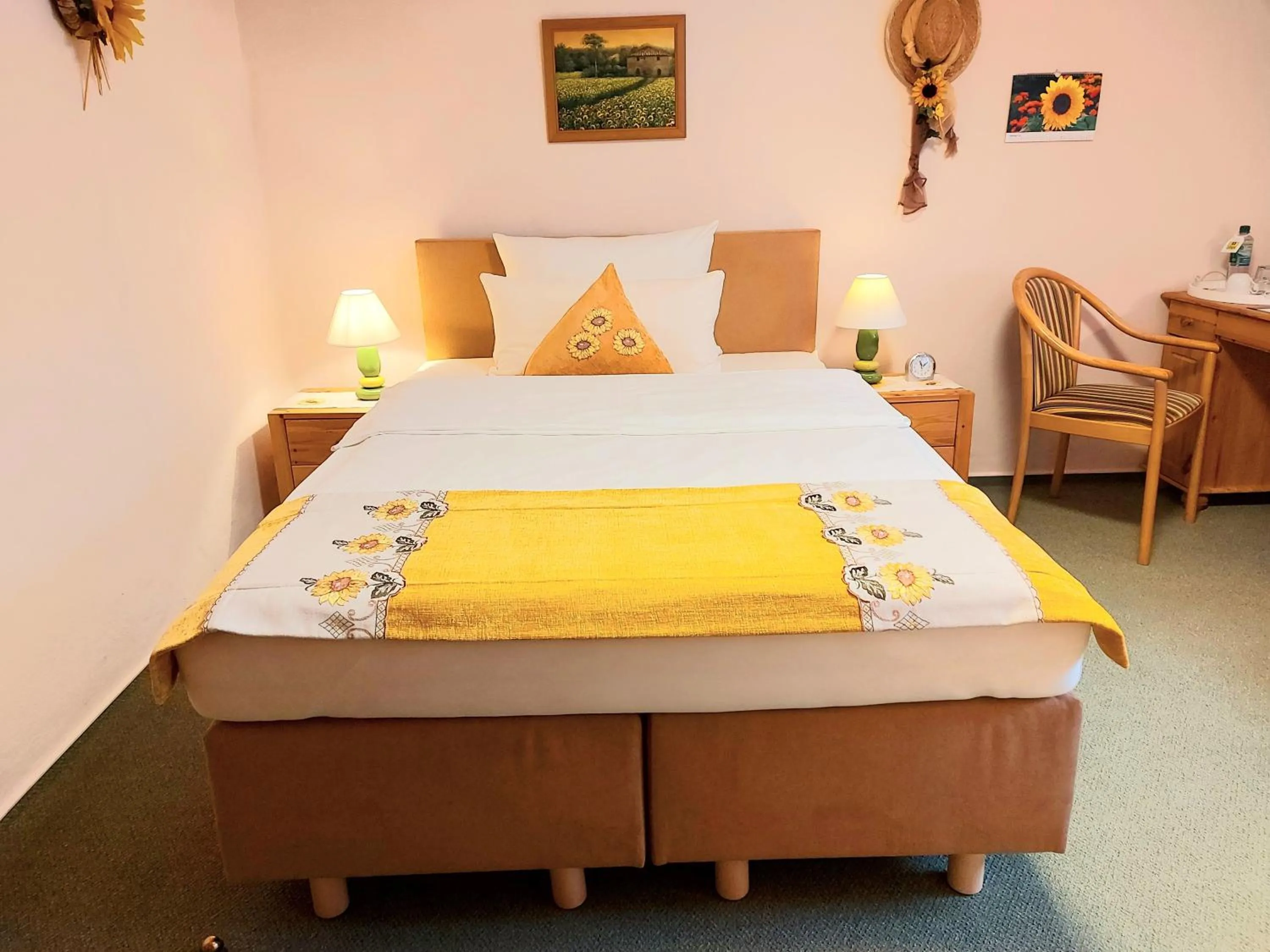 Bed in Logis L Auberge Gutshof