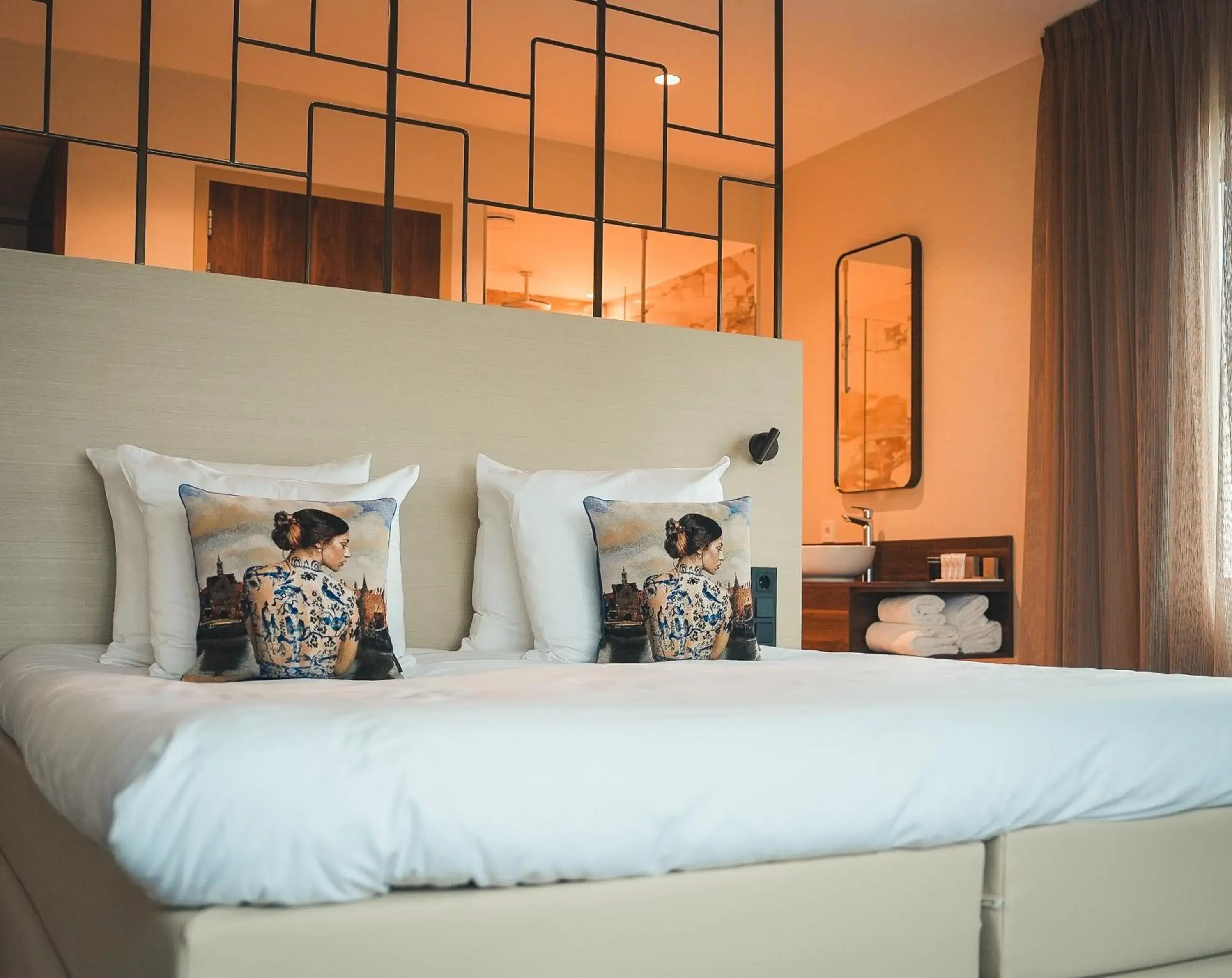 Bed in Van der Valk Hotel Delft A4 Bed in Van der Valk Hotel Delft A4