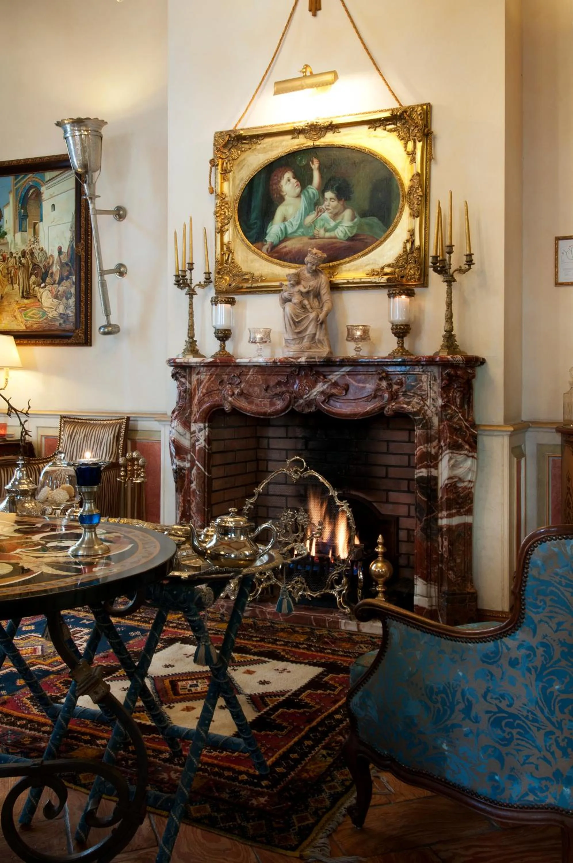 Decorative detail in Petit Palais Hotel De Charme