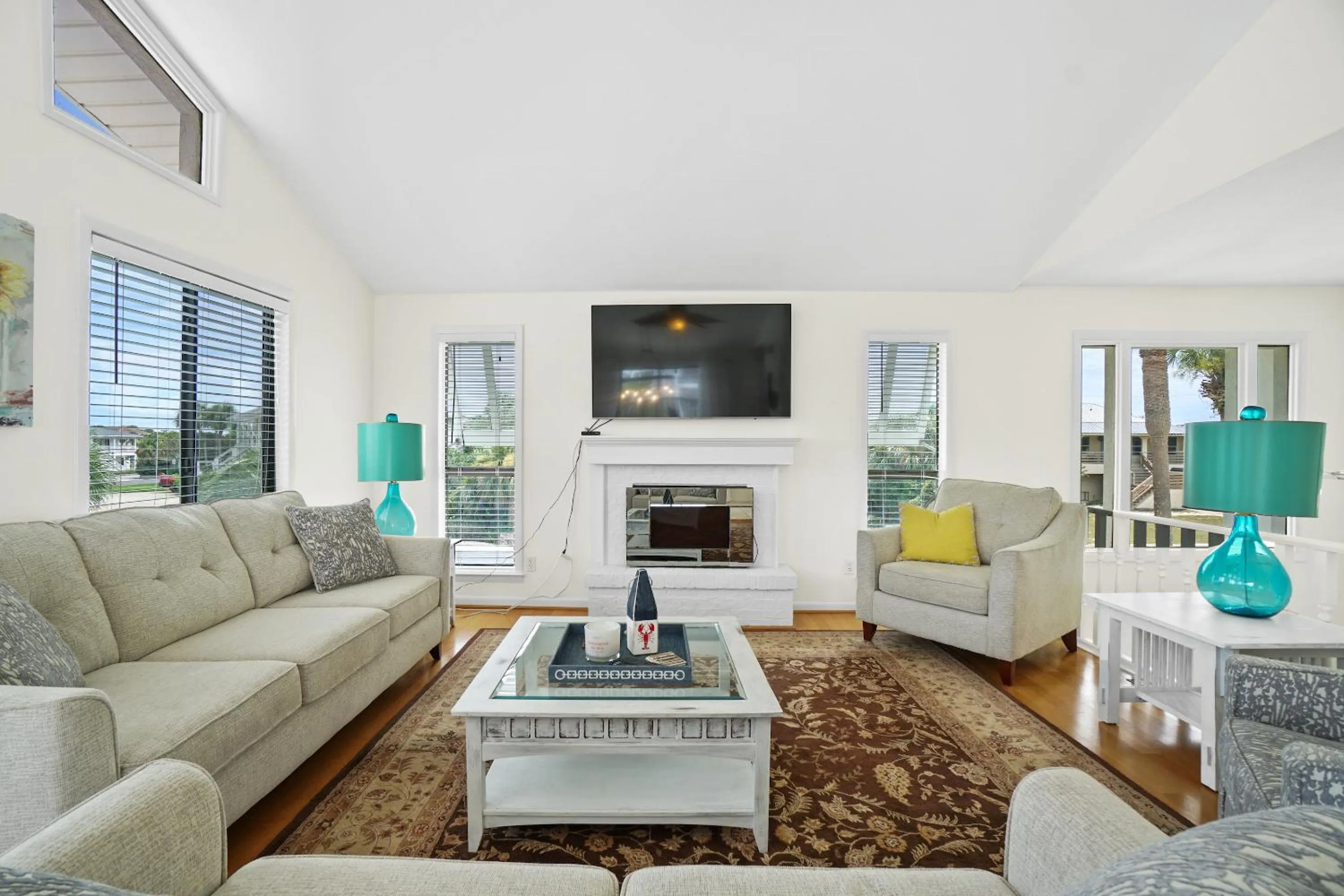 TV and multimedia in Destin Beach House - Happy Harbor House by Panhandle Getaways