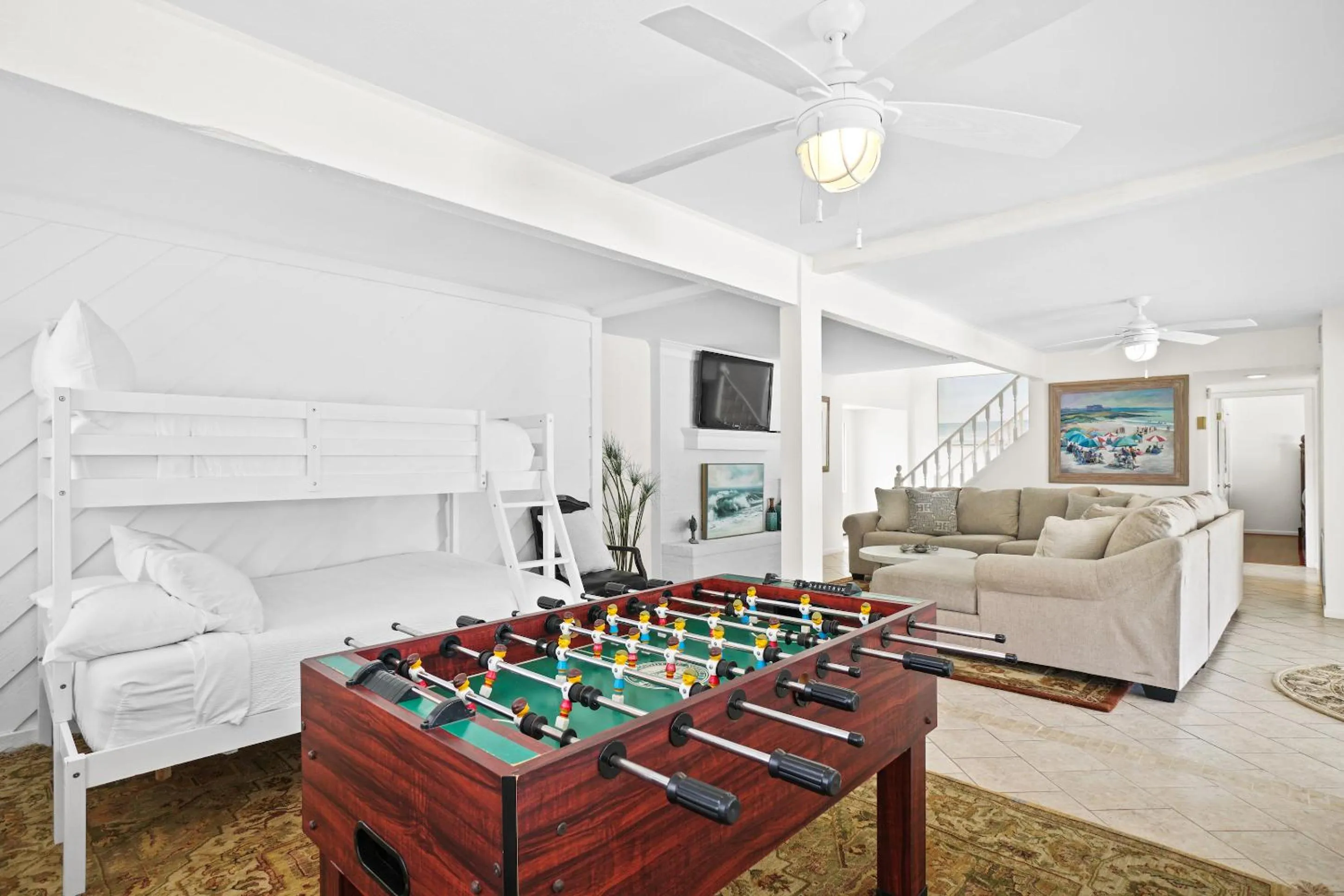 Bed in Destin Beach House - Happy Harbor House by Panhandle Getaways