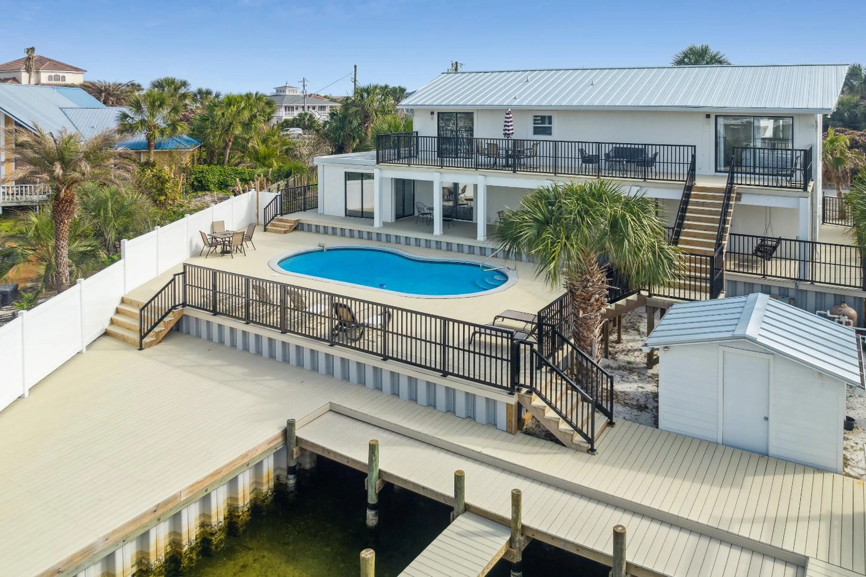 Natural landscape in Destin Beach House - Happy Harbor House by Panhandle Getaways