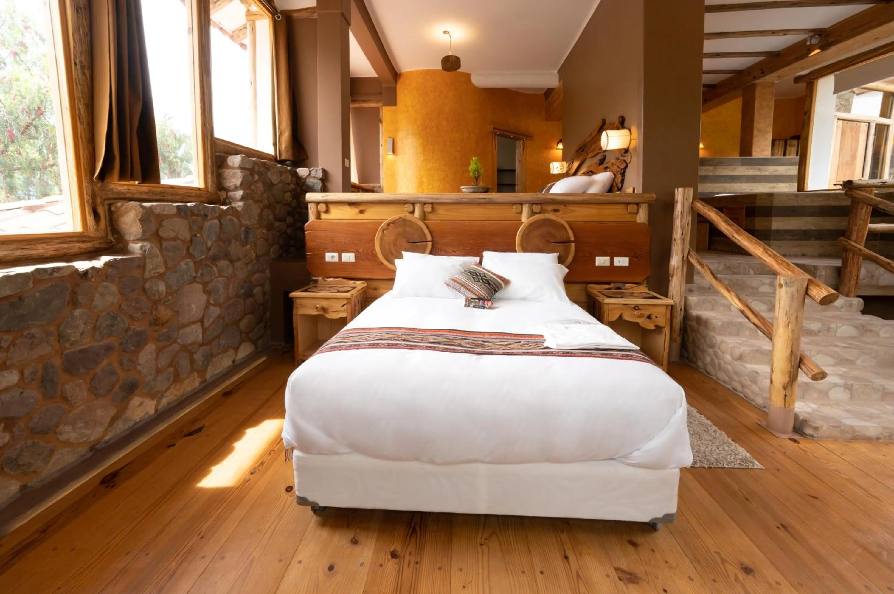 Bedroom, Bed in CASA RAIZ Handmade House Luxury Stay