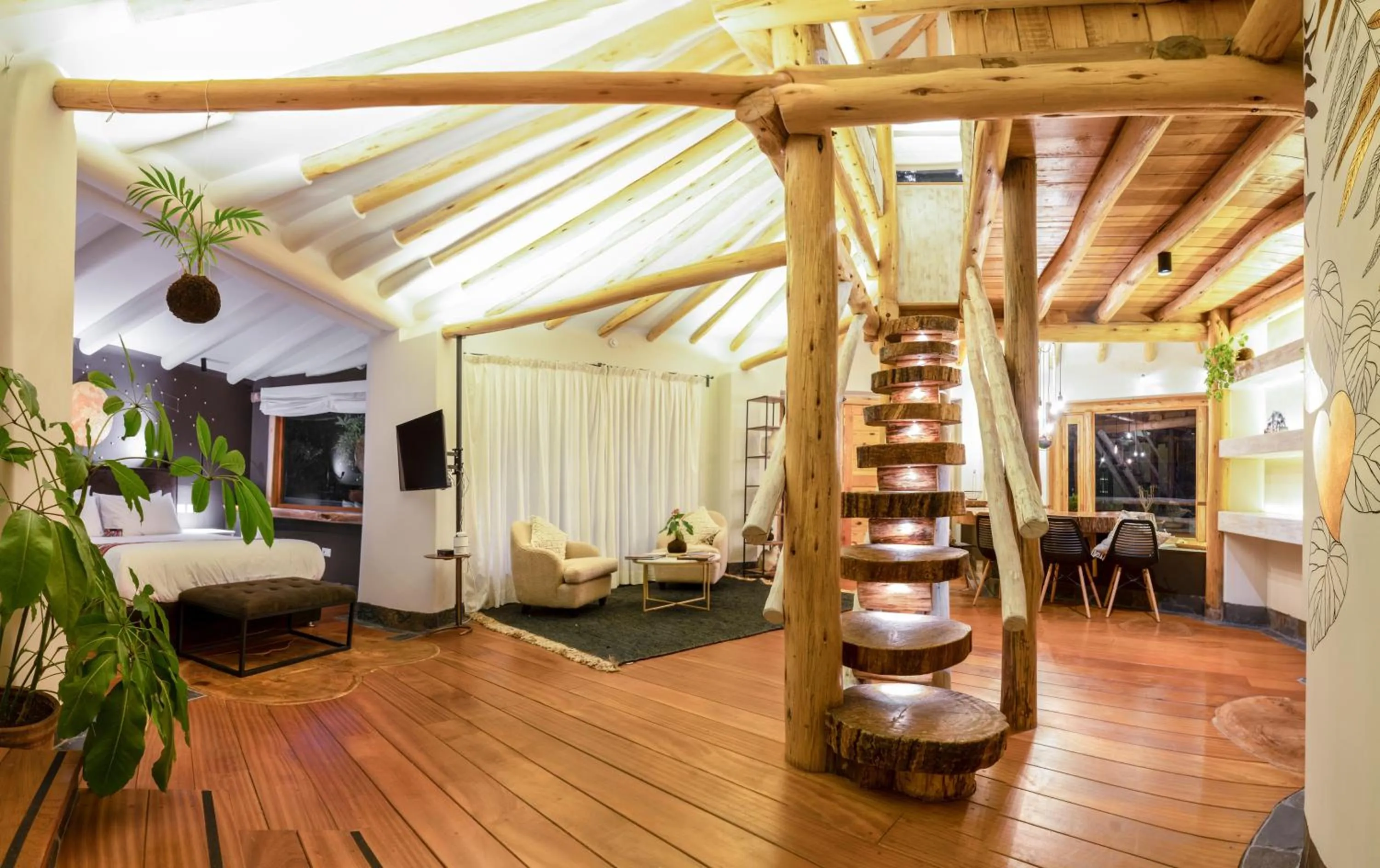 Photo of the whole room in CASA RAIZ Handmade House Luxury Stay