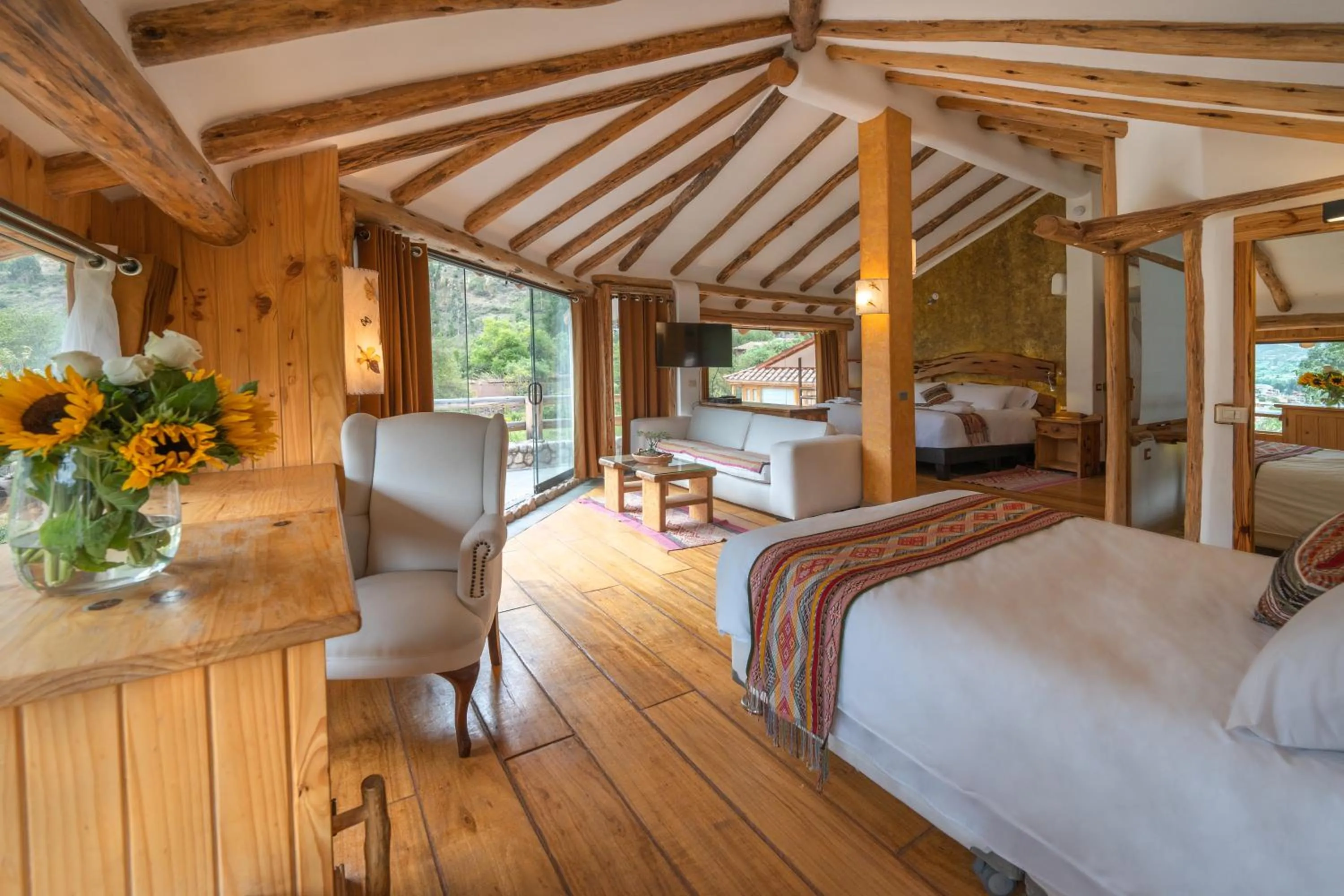 Photo of the whole room, Bed in CASA RAIZ Handmade House Luxury Stay