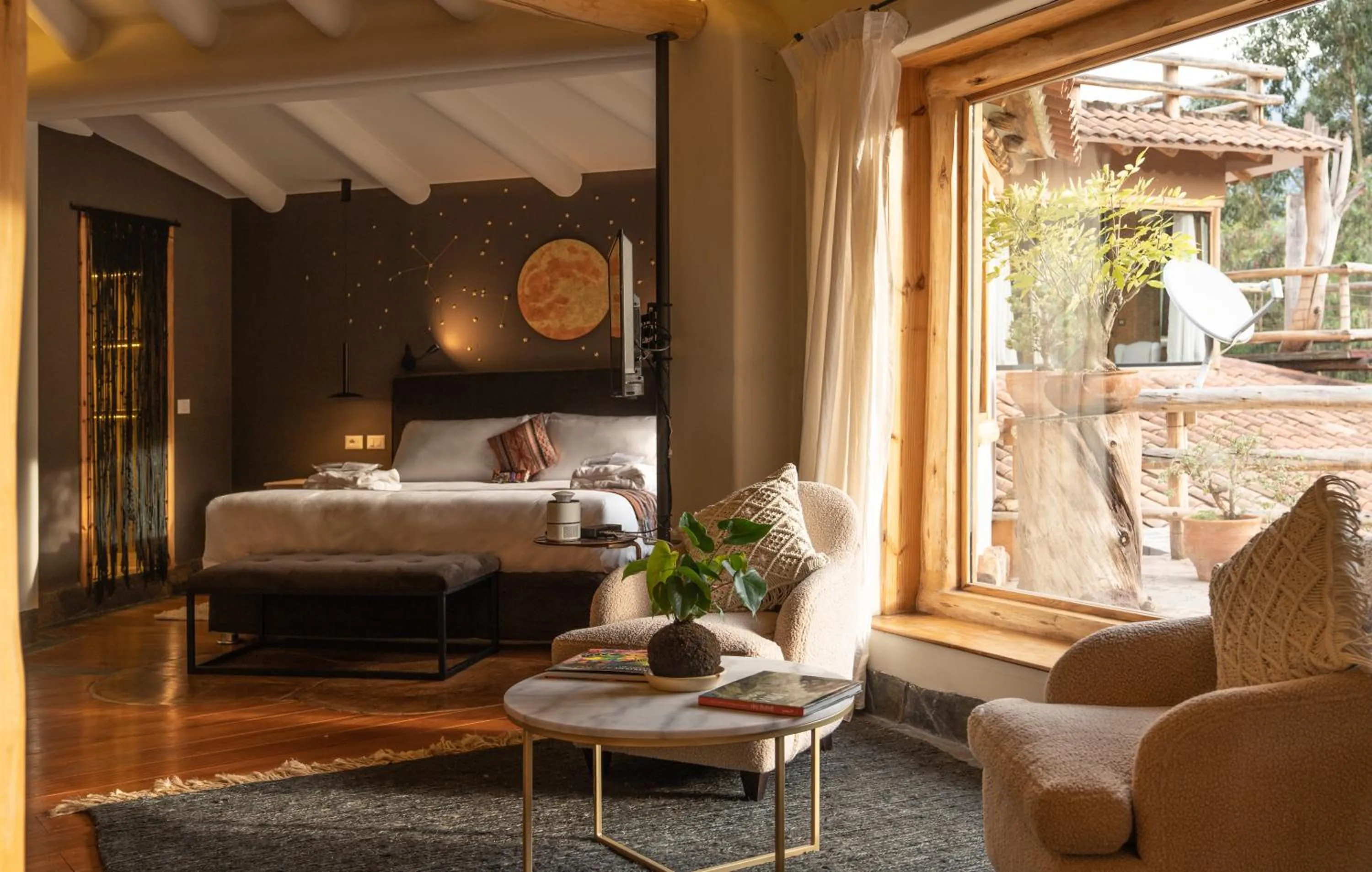 Photo of the whole room, Bed in CASA RAIZ Handmade House Luxury Stay