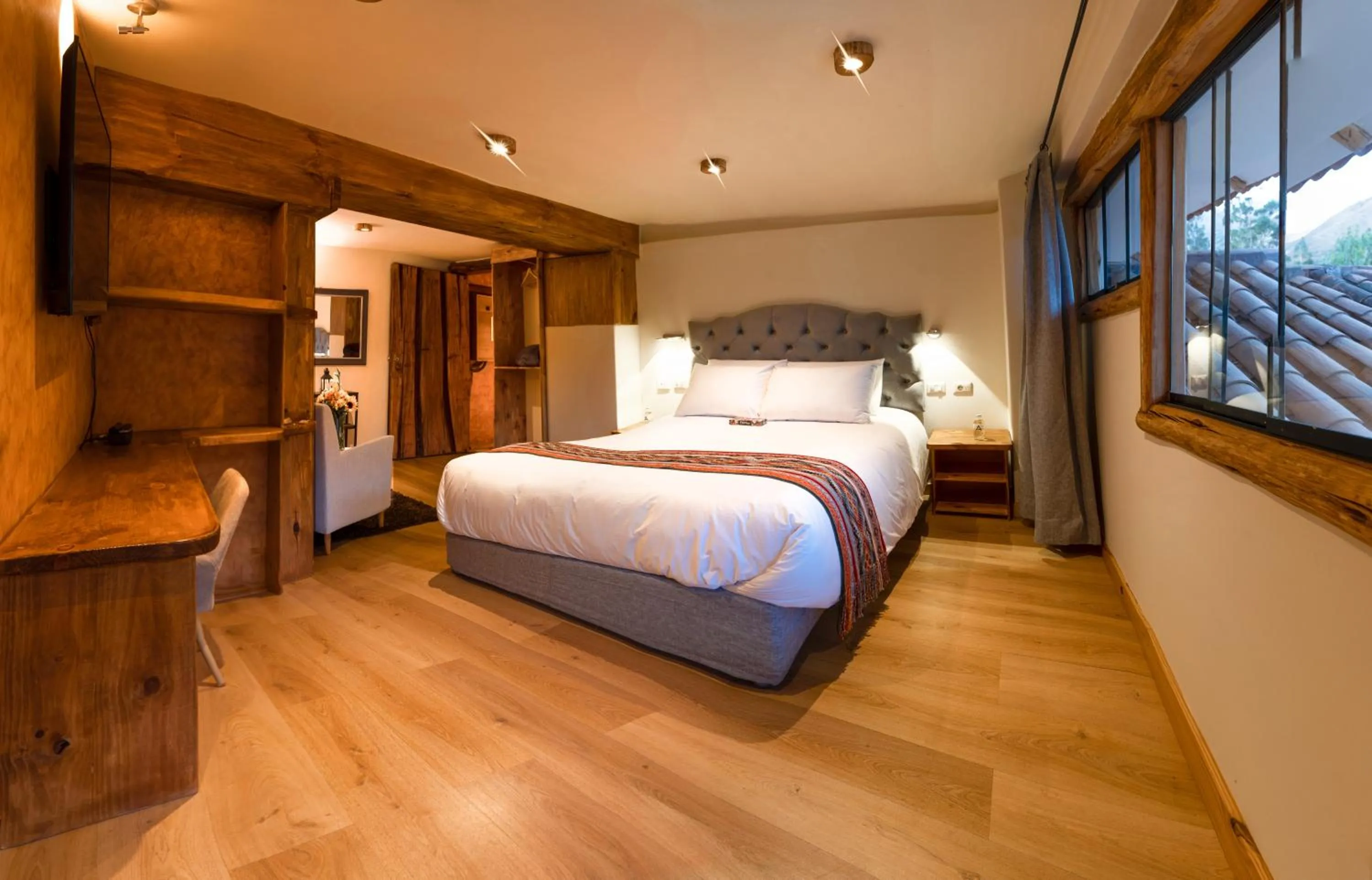 Bedroom, Bed in CASA RAIZ Handmade House Luxury Stay