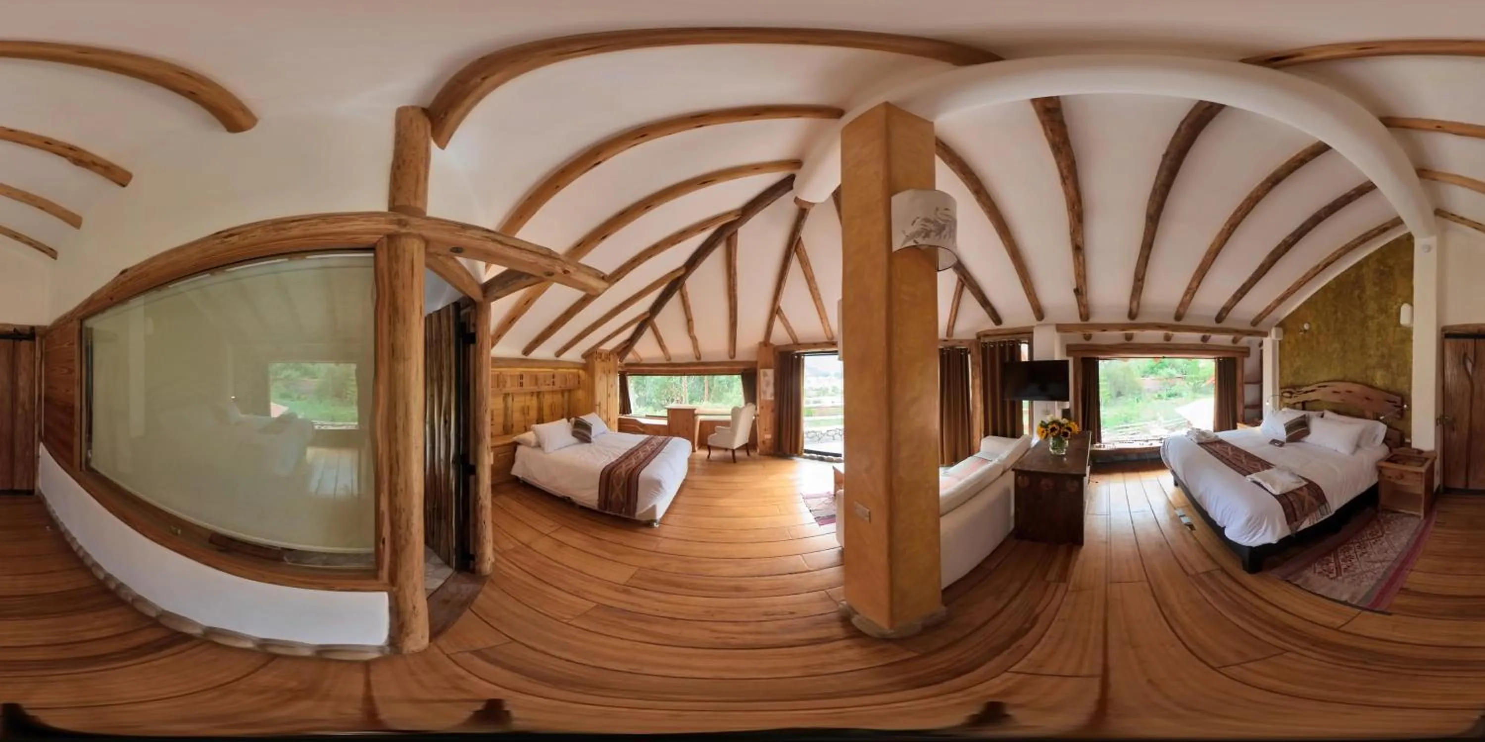 Photo of the whole room, Bed in CASA RAIZ Handmade House Luxury Stay