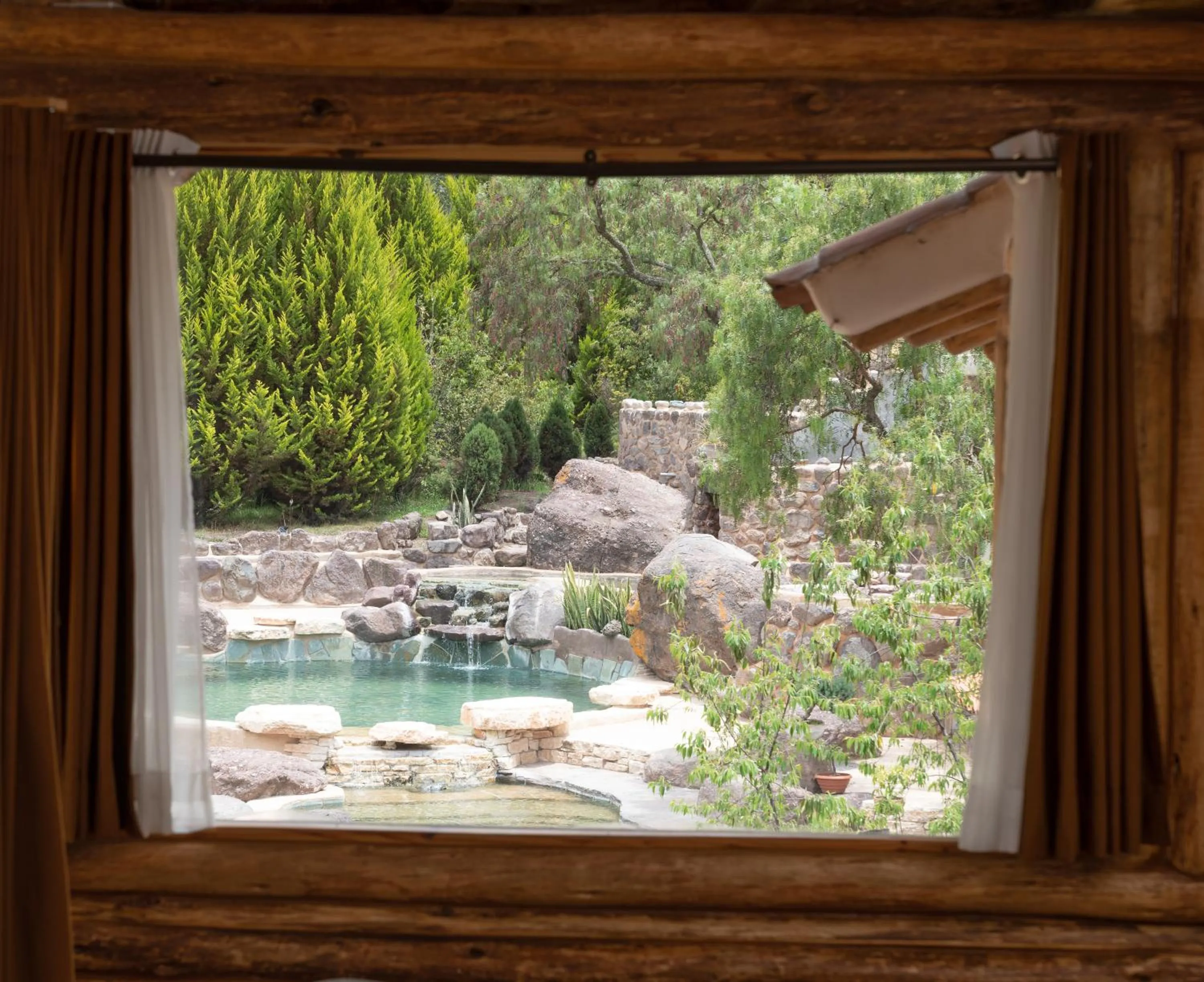 Garden view in CASA RAIZ Handmade House Luxury Stay