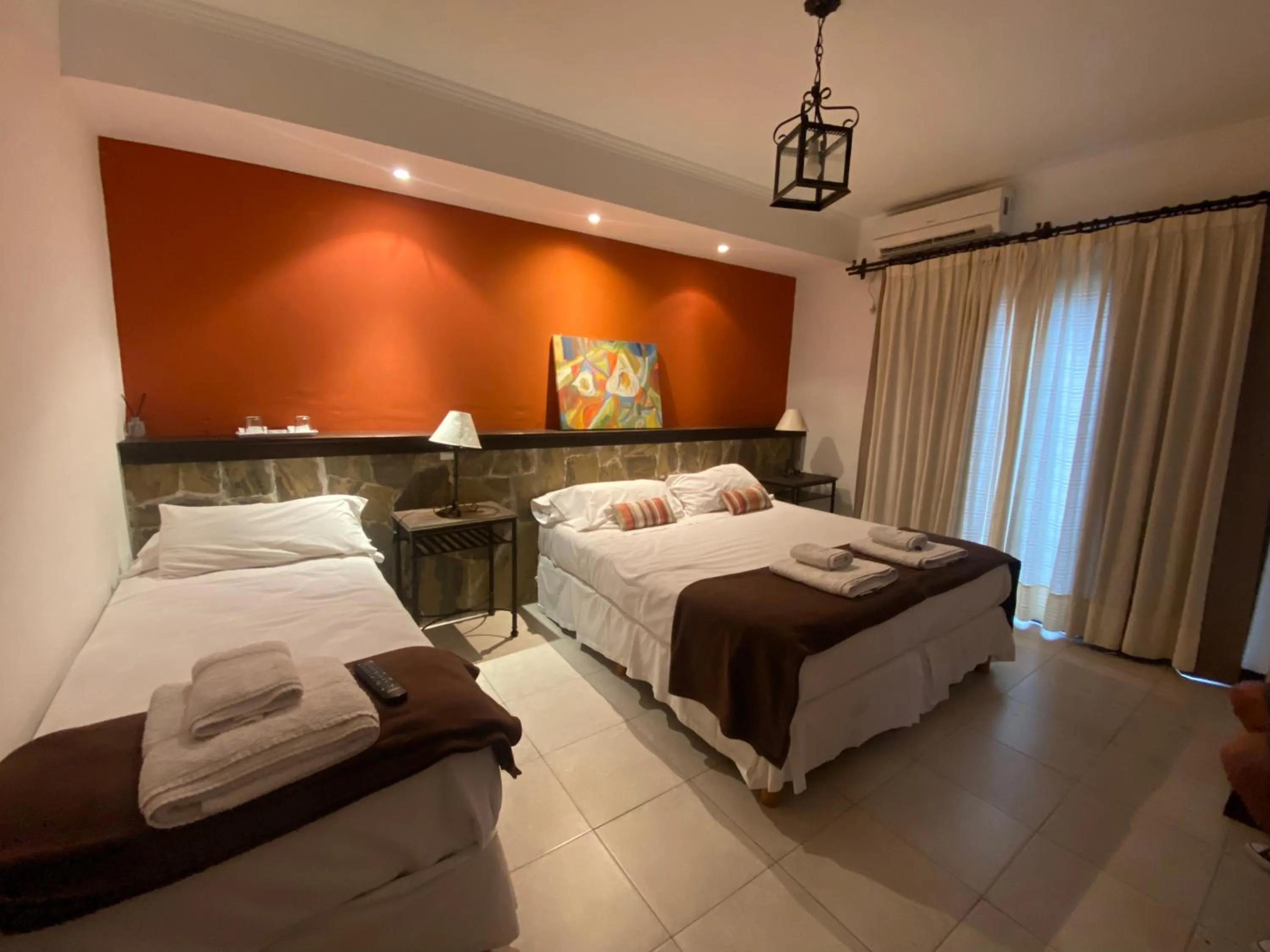 Bed in Hotel Las Chirimoyas