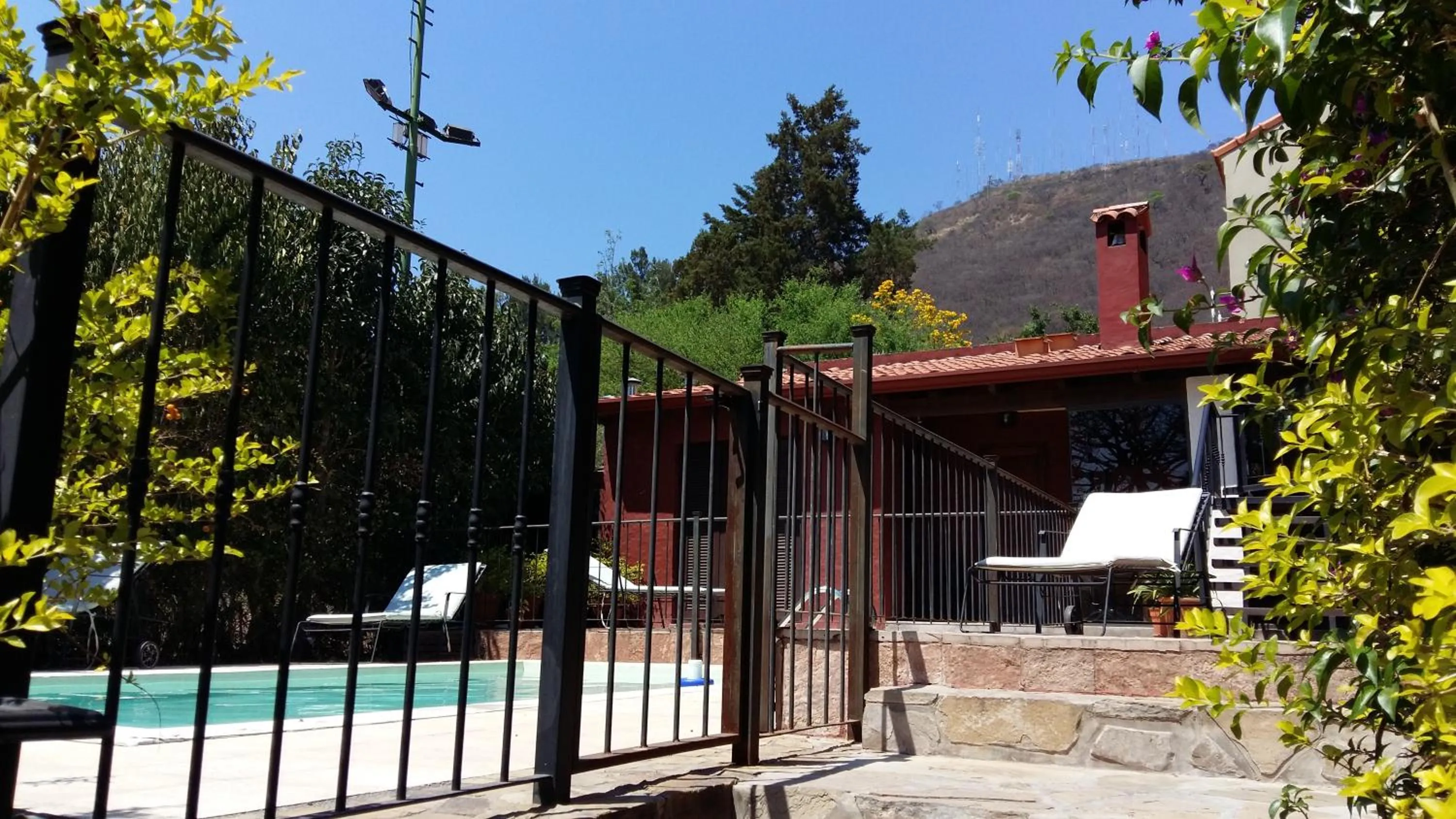 Swimming pool in Hotel Las Chirimoyas