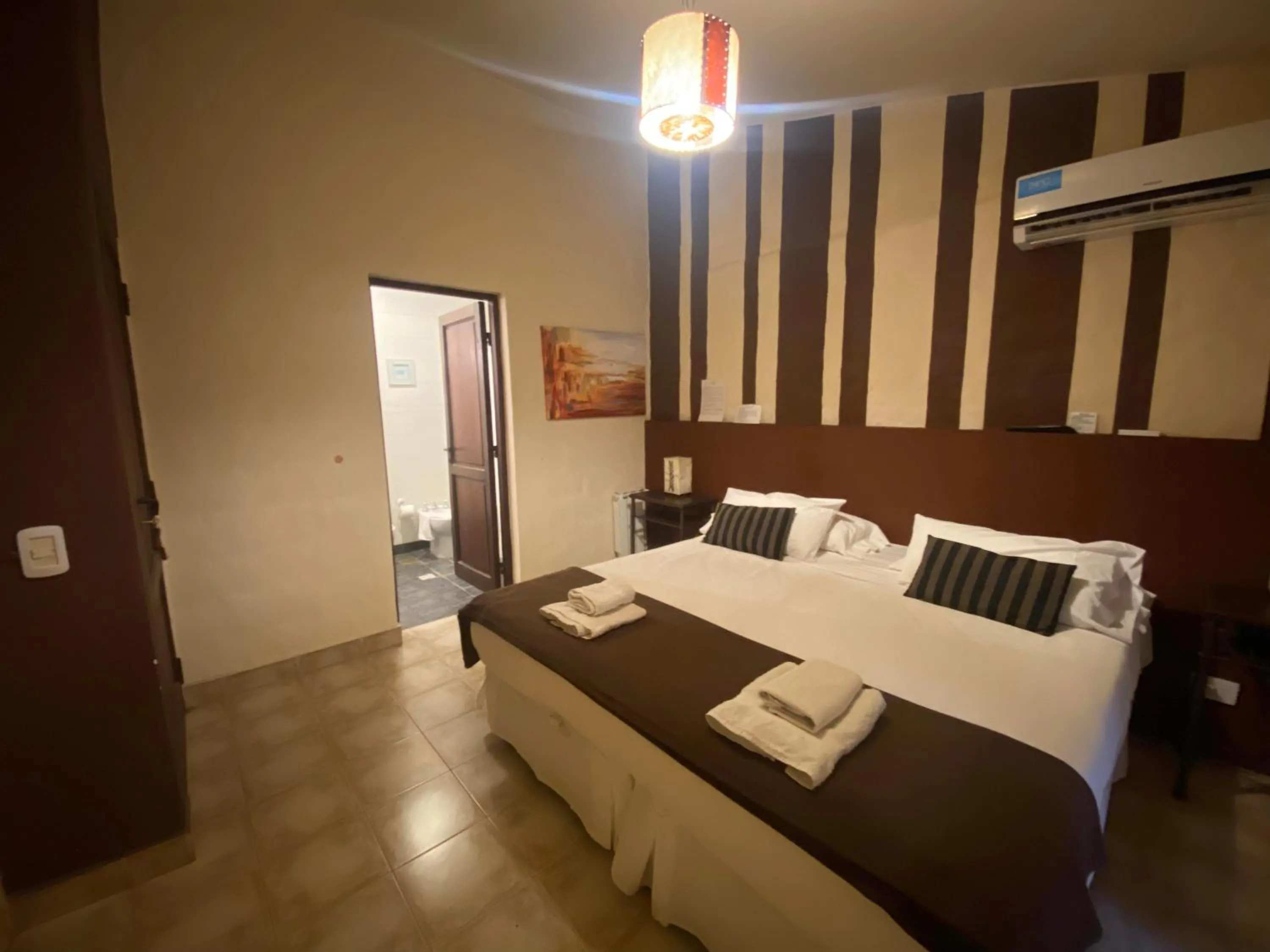 Bed in Hotel Las Chirimoyas