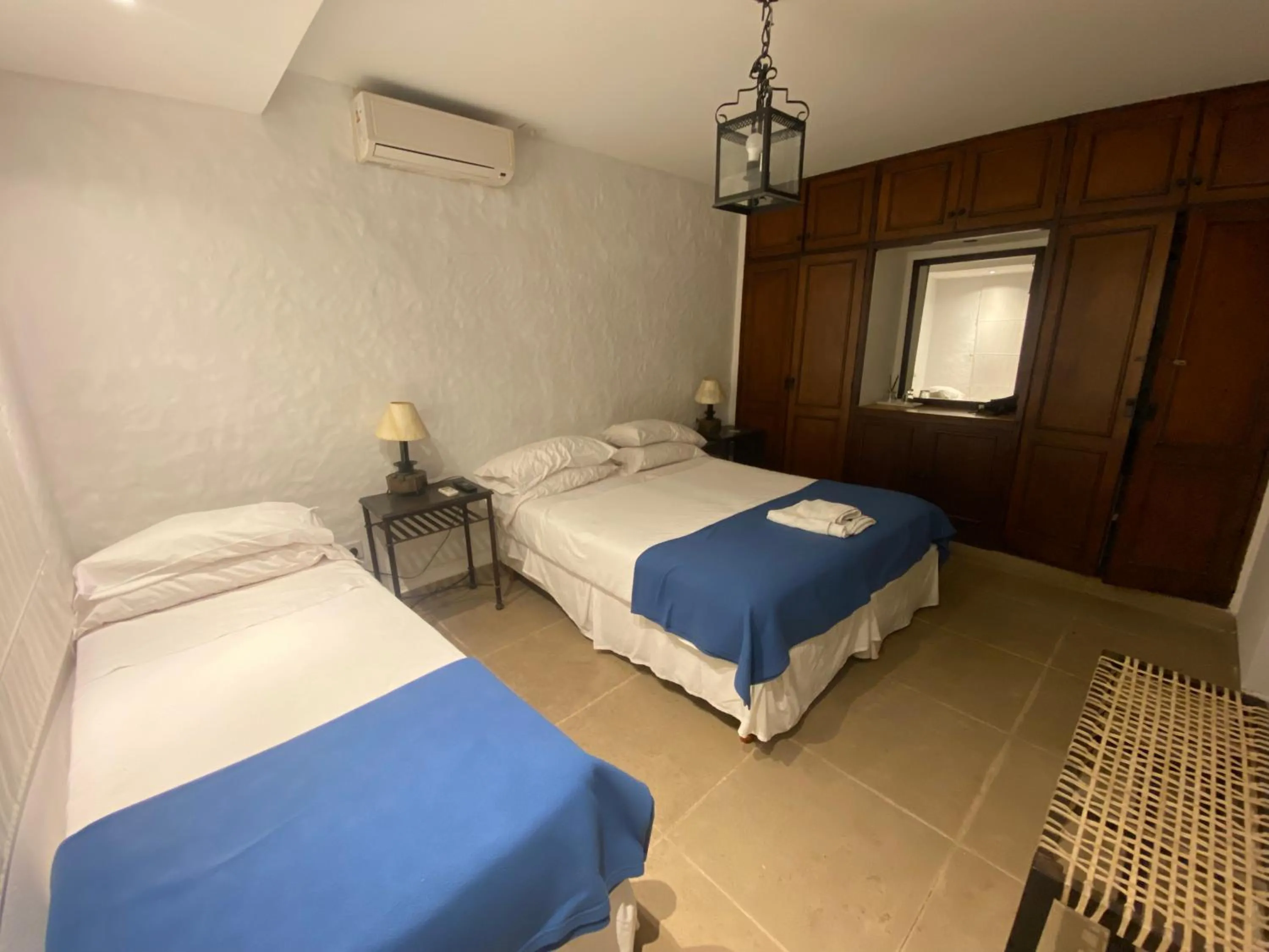 Bed in Hotel Las Chirimoyas
