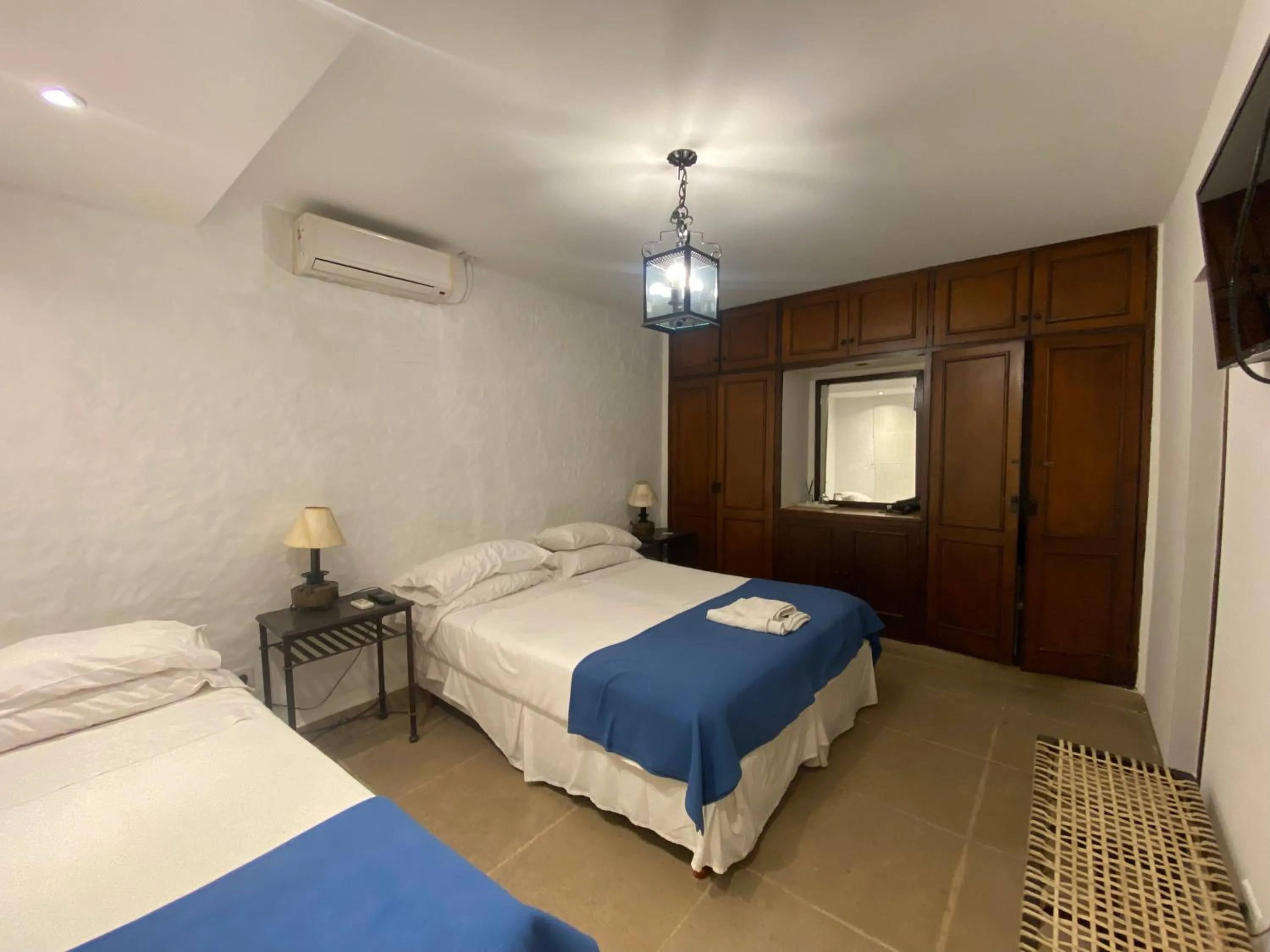 Bed in Hotel Las Chirimoyas