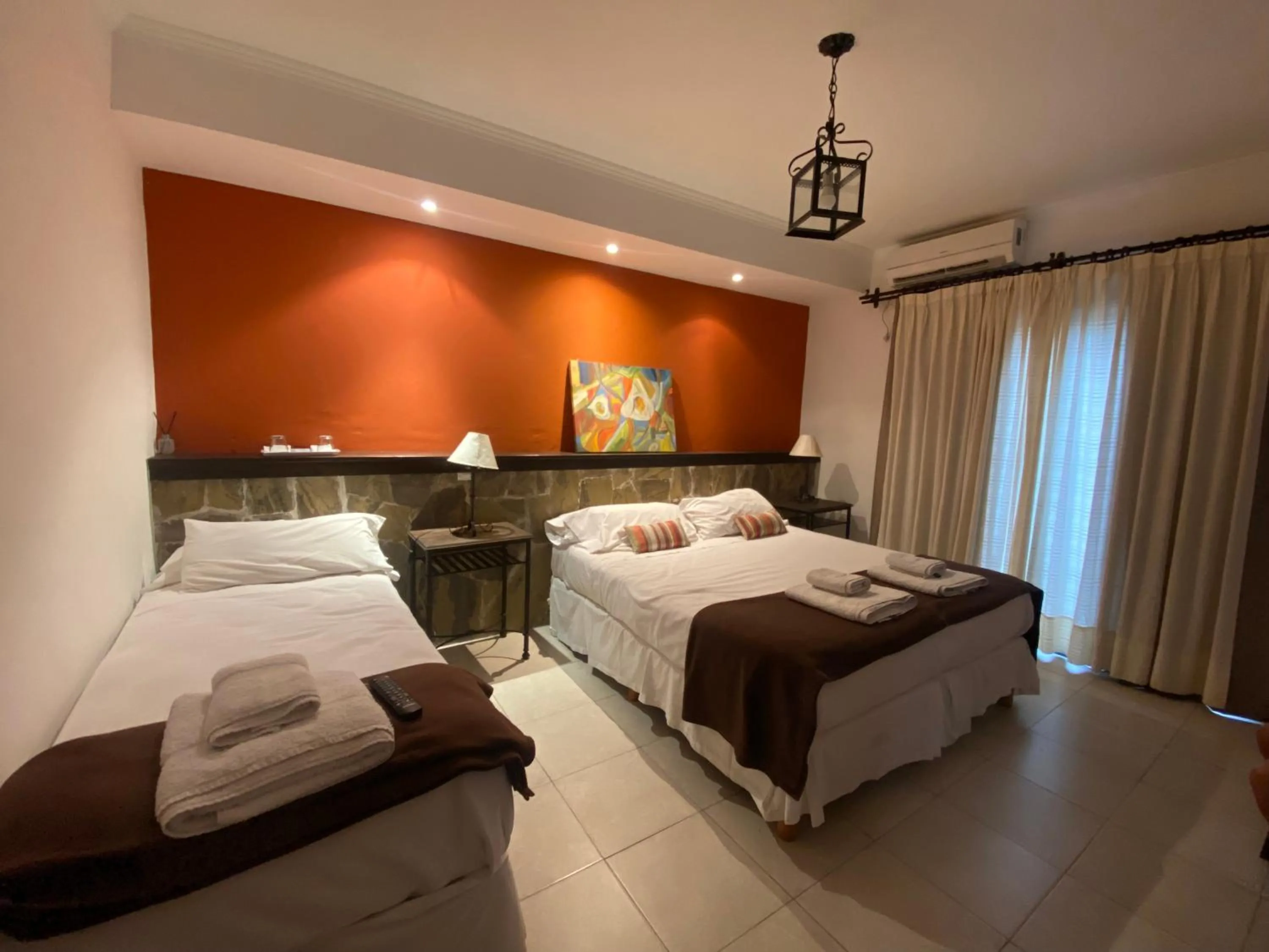 Bed in Hotel Las Chirimoyas