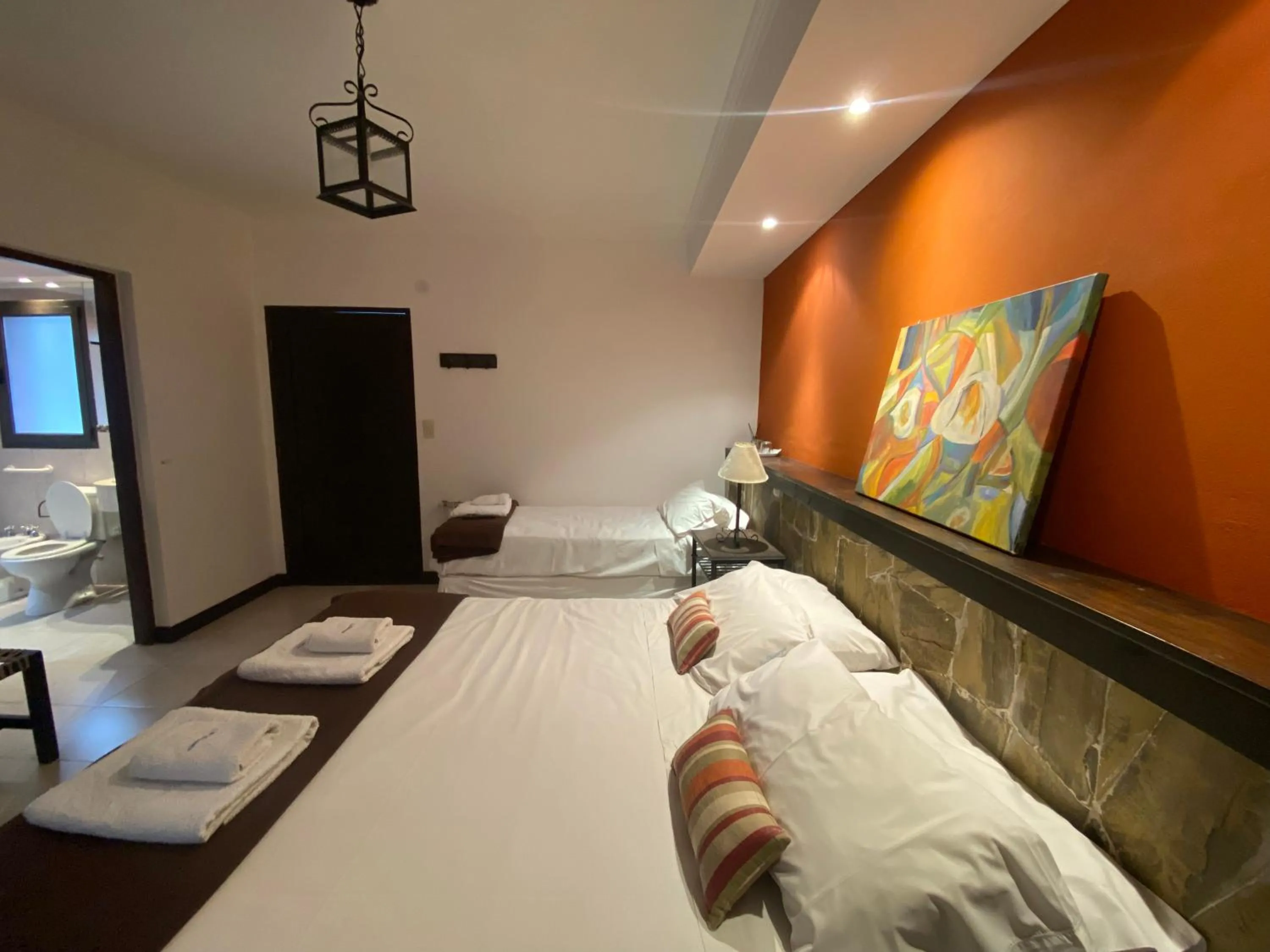Bed in Hotel Las Chirimoyas