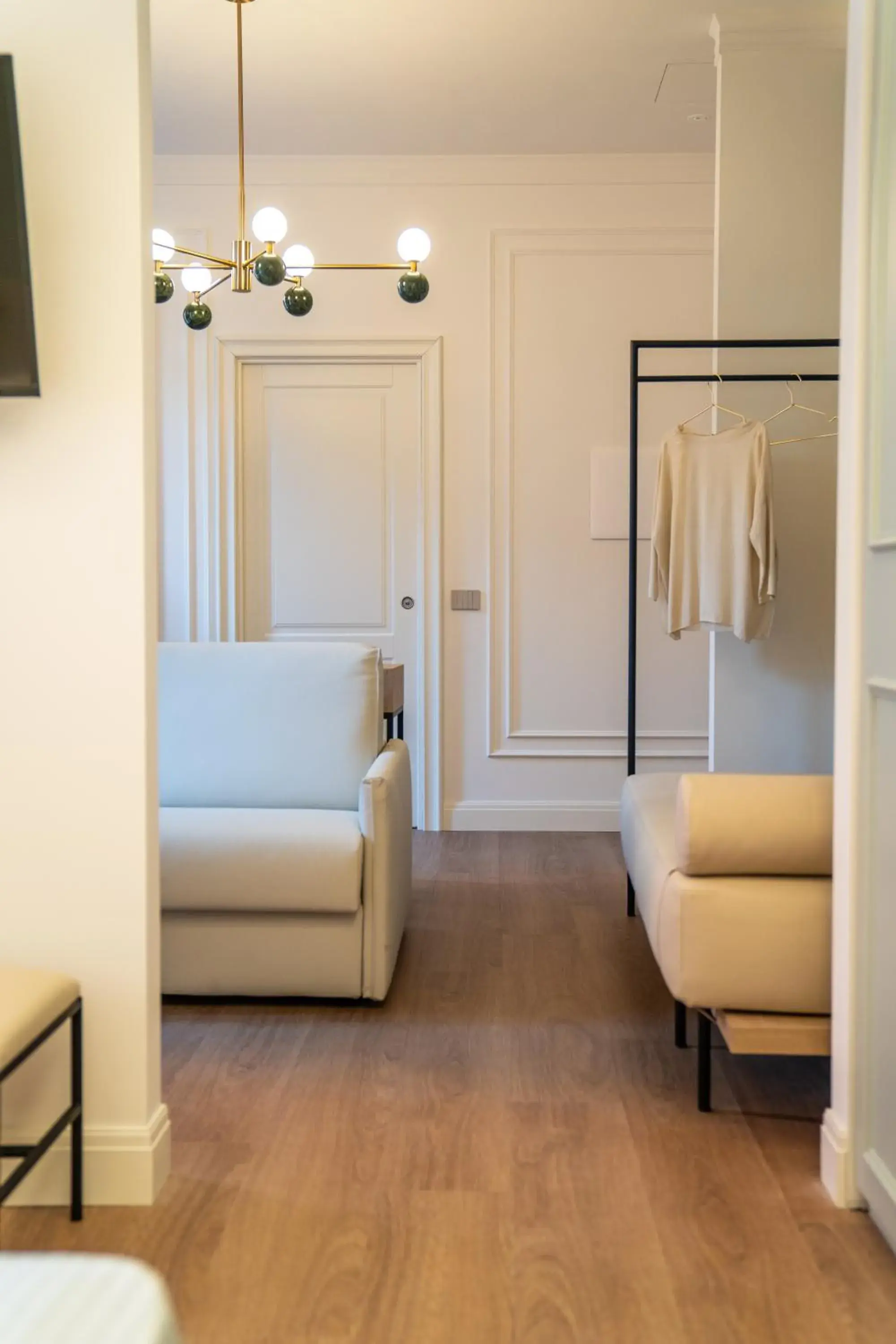 Seating area, Bed in Albergo Bianchi Stazione Seating area, Bed in Albergo Bianchi Stazione