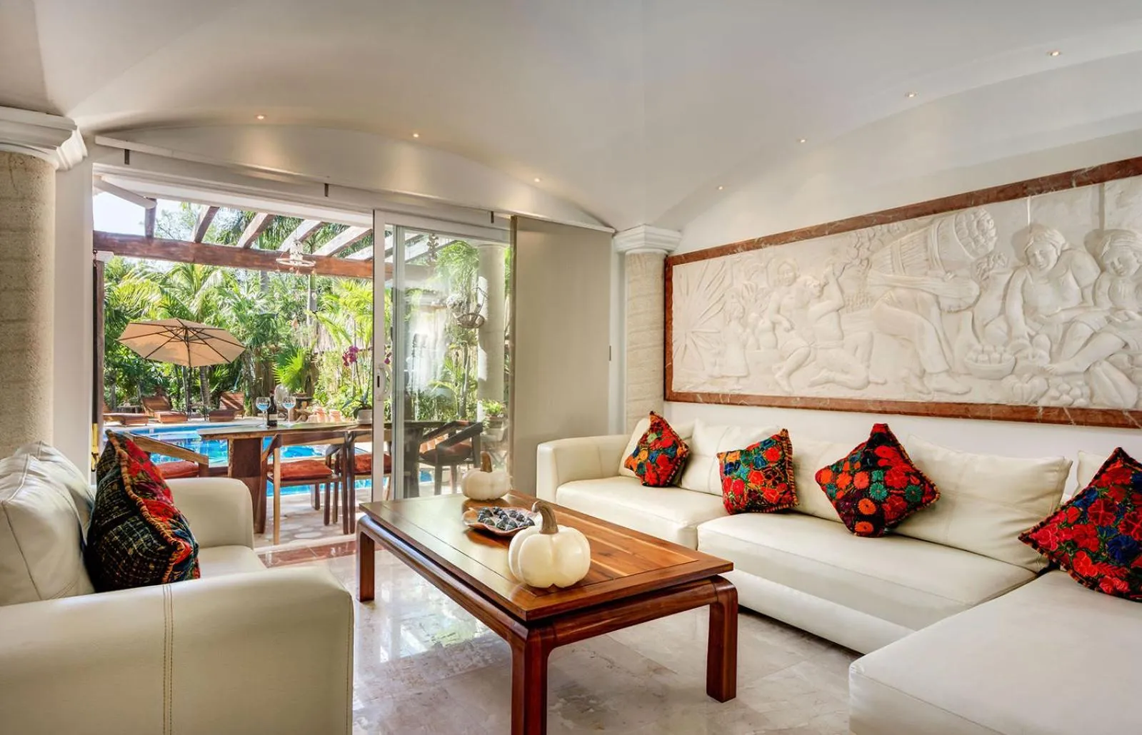Living room in Casa Jaguar