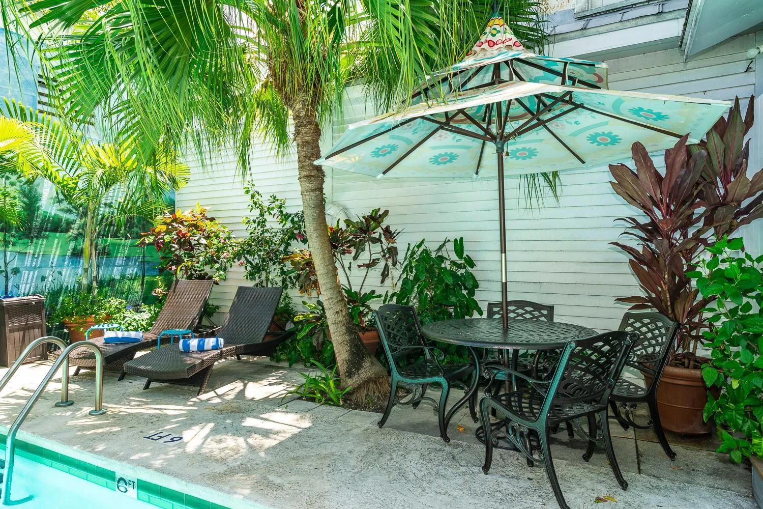 Patio in Rose Lane Villas