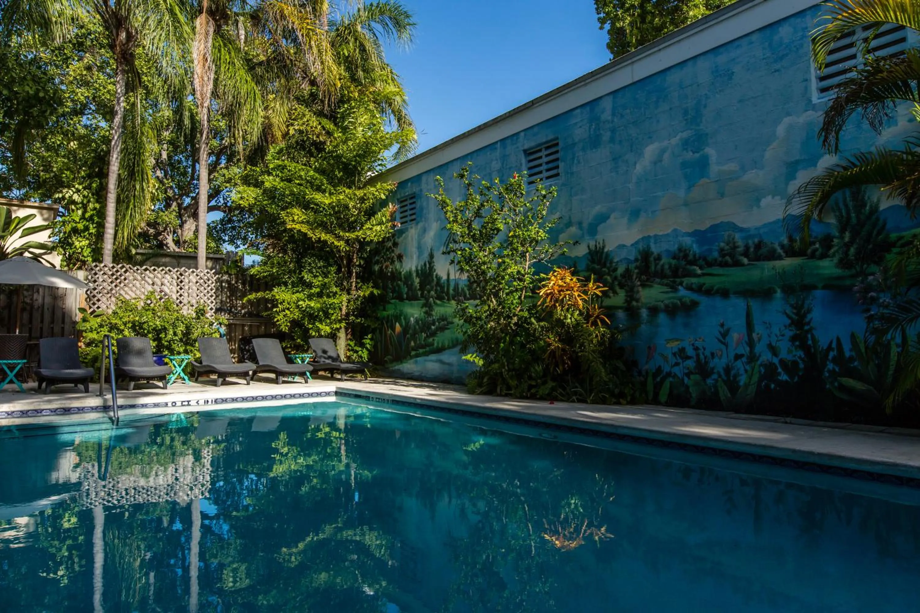 Swimming pool in Rose Lane Villas