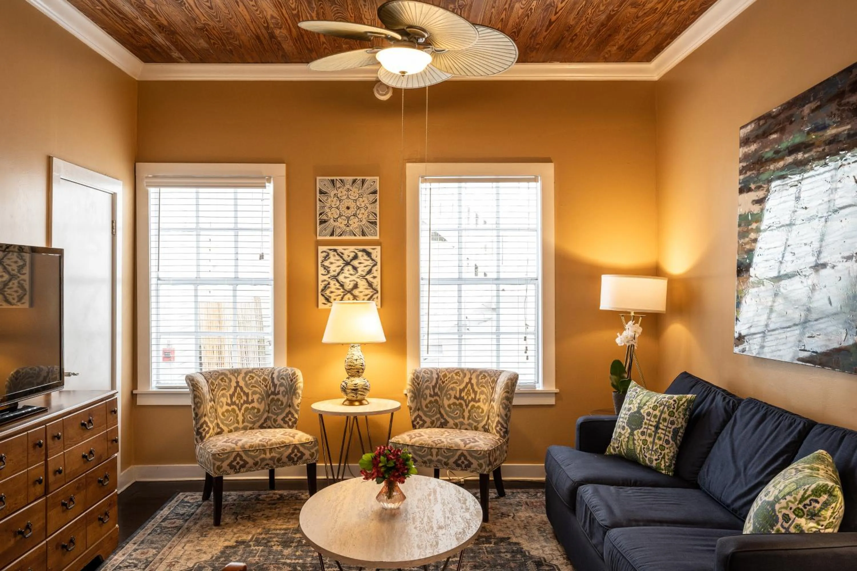 Living room in Rose Lane Villas