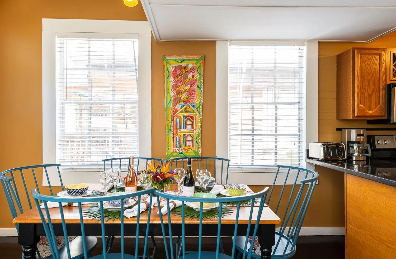 Dining area in Rose Lane Villas