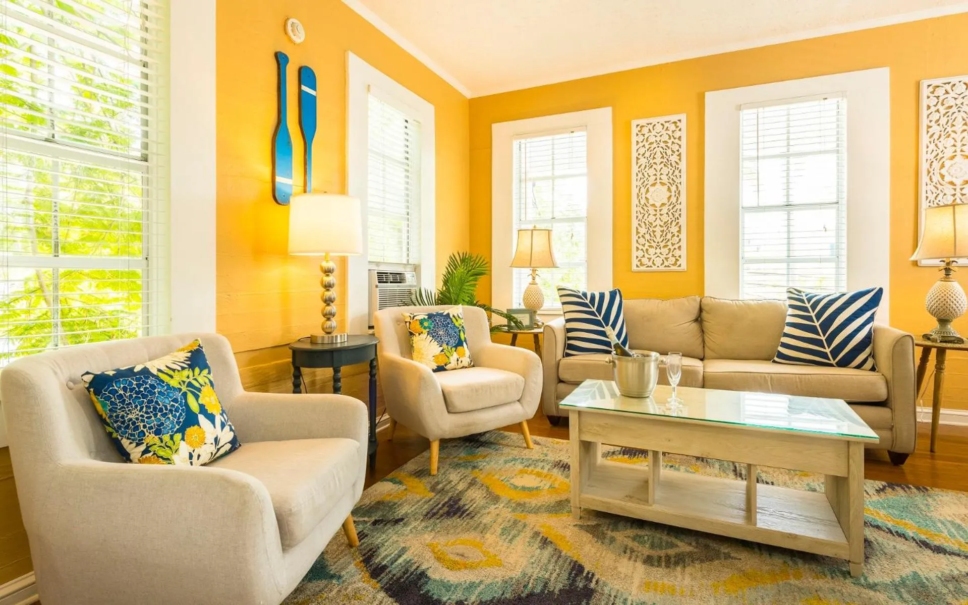 Living room in Rose Lane Villas