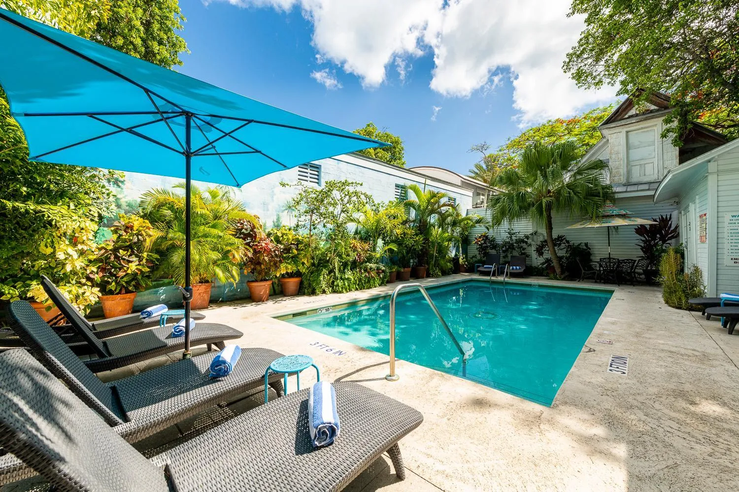 Patio in Rose Lane Villas