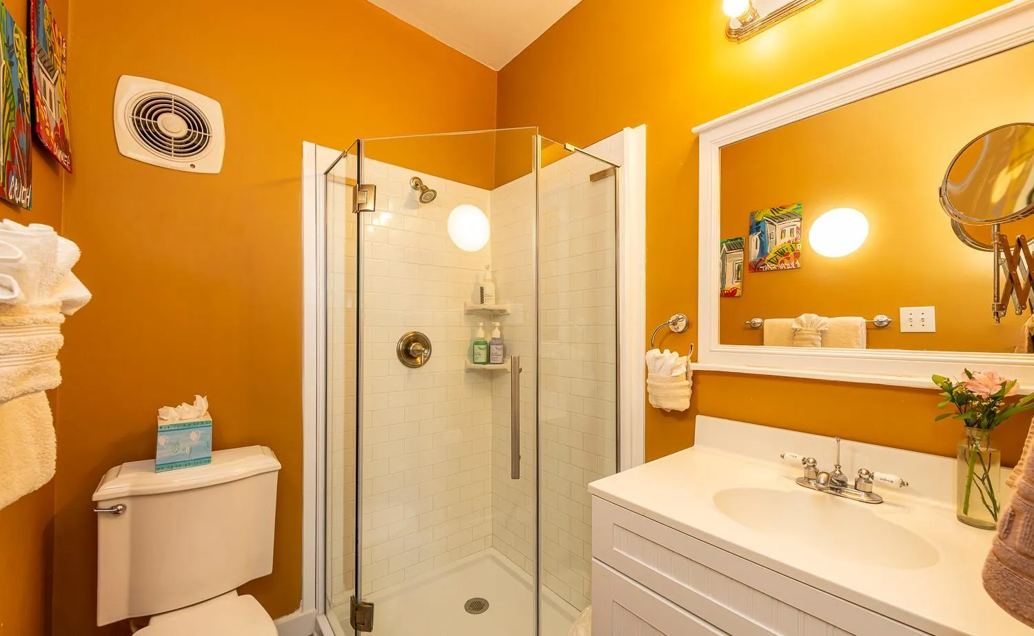 Shower in Rose Lane Villas