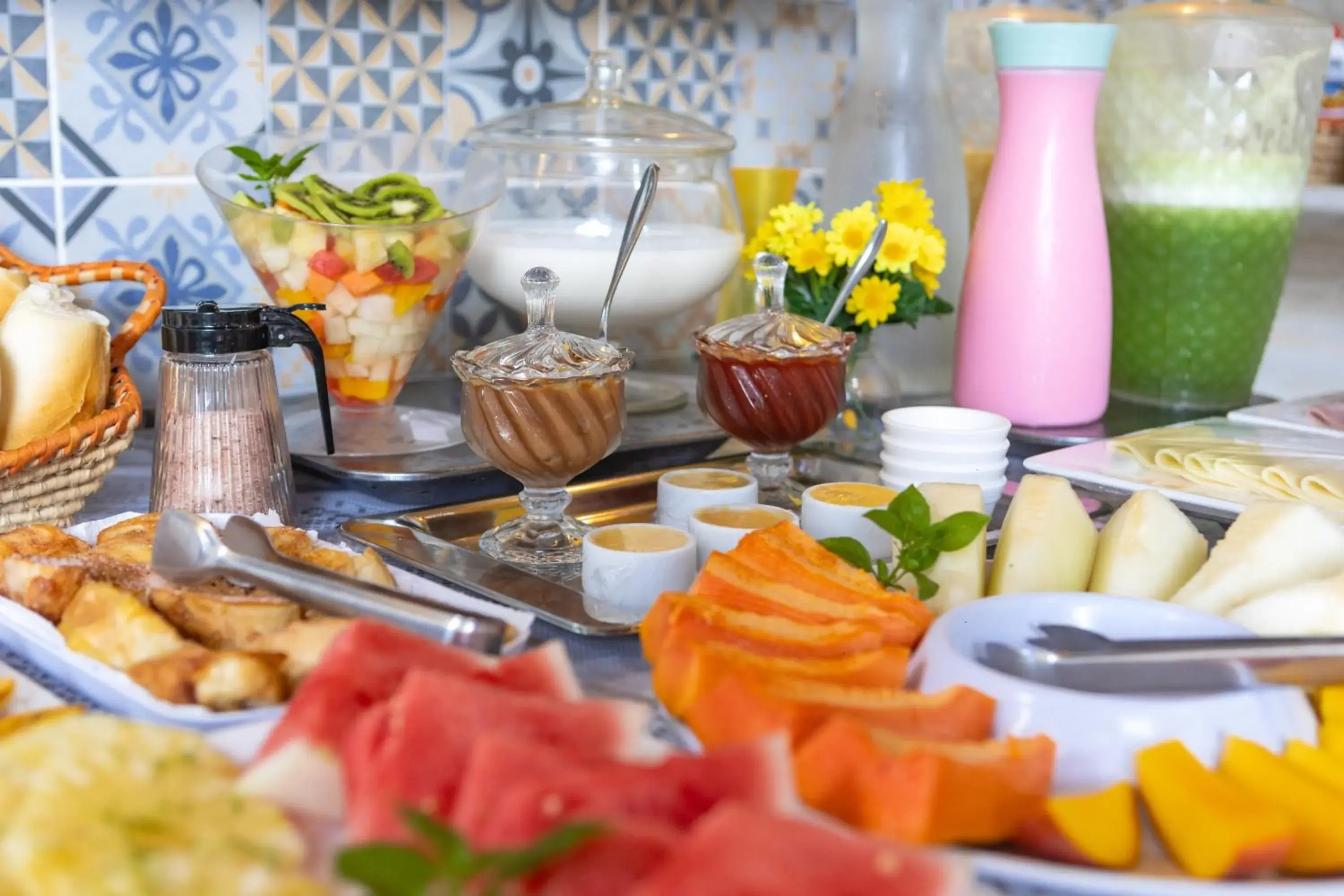 Breakfast in Pousada Som dos Pássaros Breakfast in Pousada Som dos Pássaros