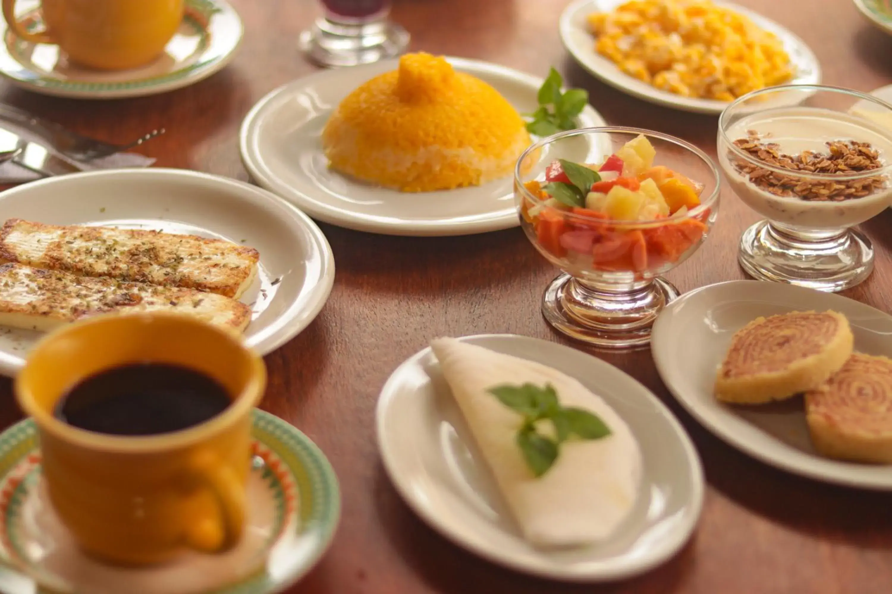 Breakfast in Pousada Som dos Pássaros Breakfast in Pousada Som dos Pássaros