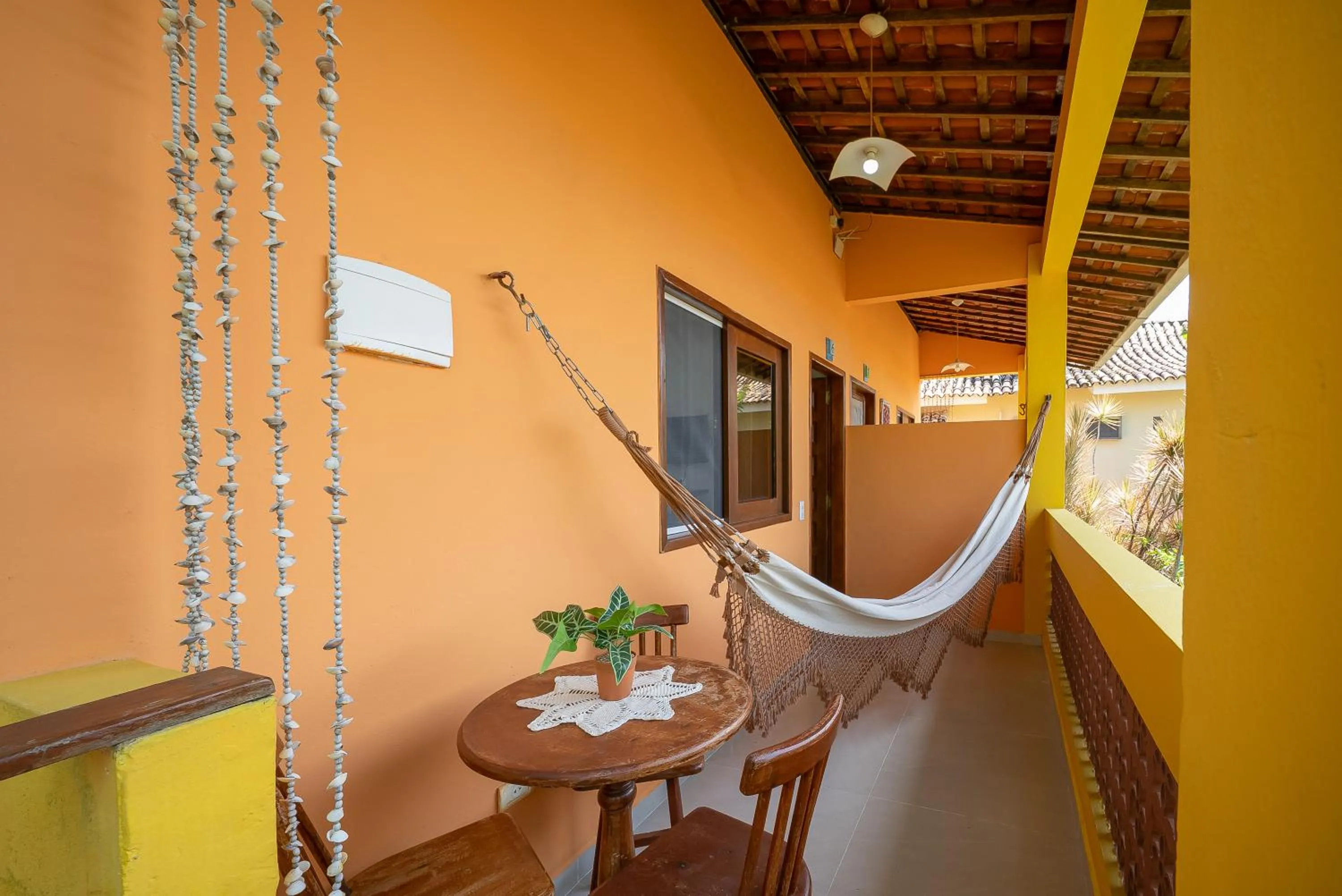 Balcony/Terrace in Pousada Som dos Pássaros