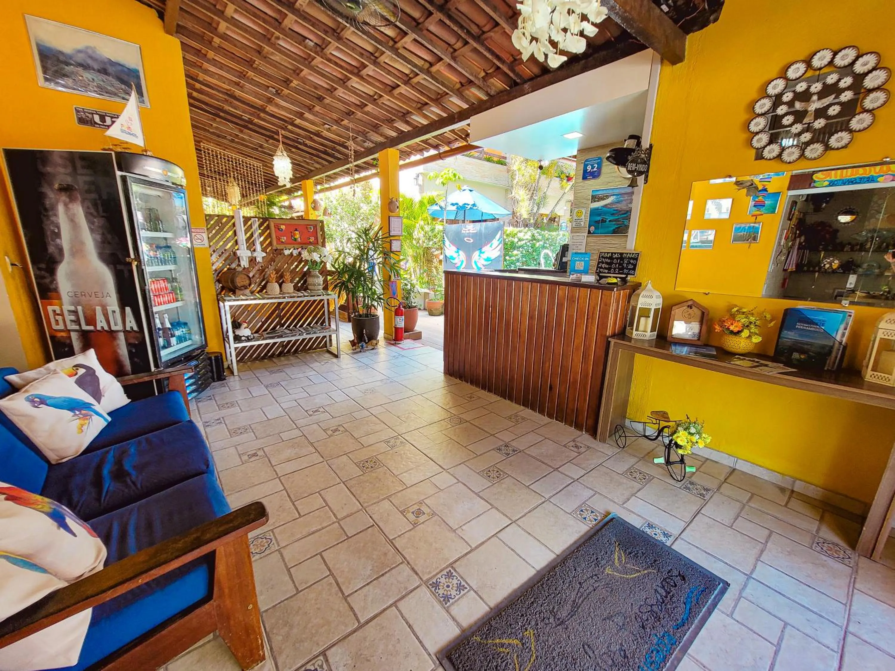 Property building in Pousada Som dos Pássaros