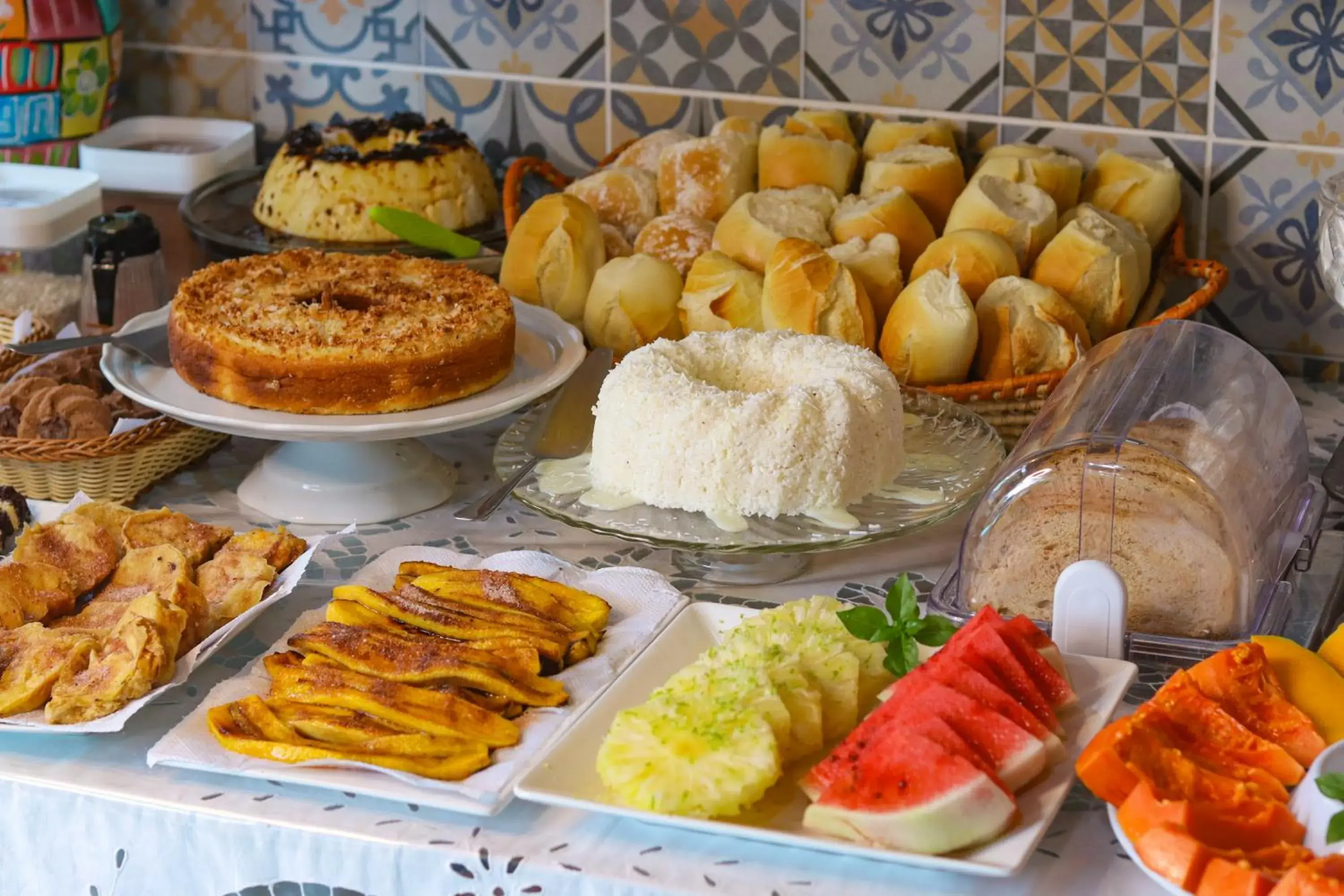 Breakfast in Pousada Som dos Pássaros Breakfast in Pousada Som dos Pássaros