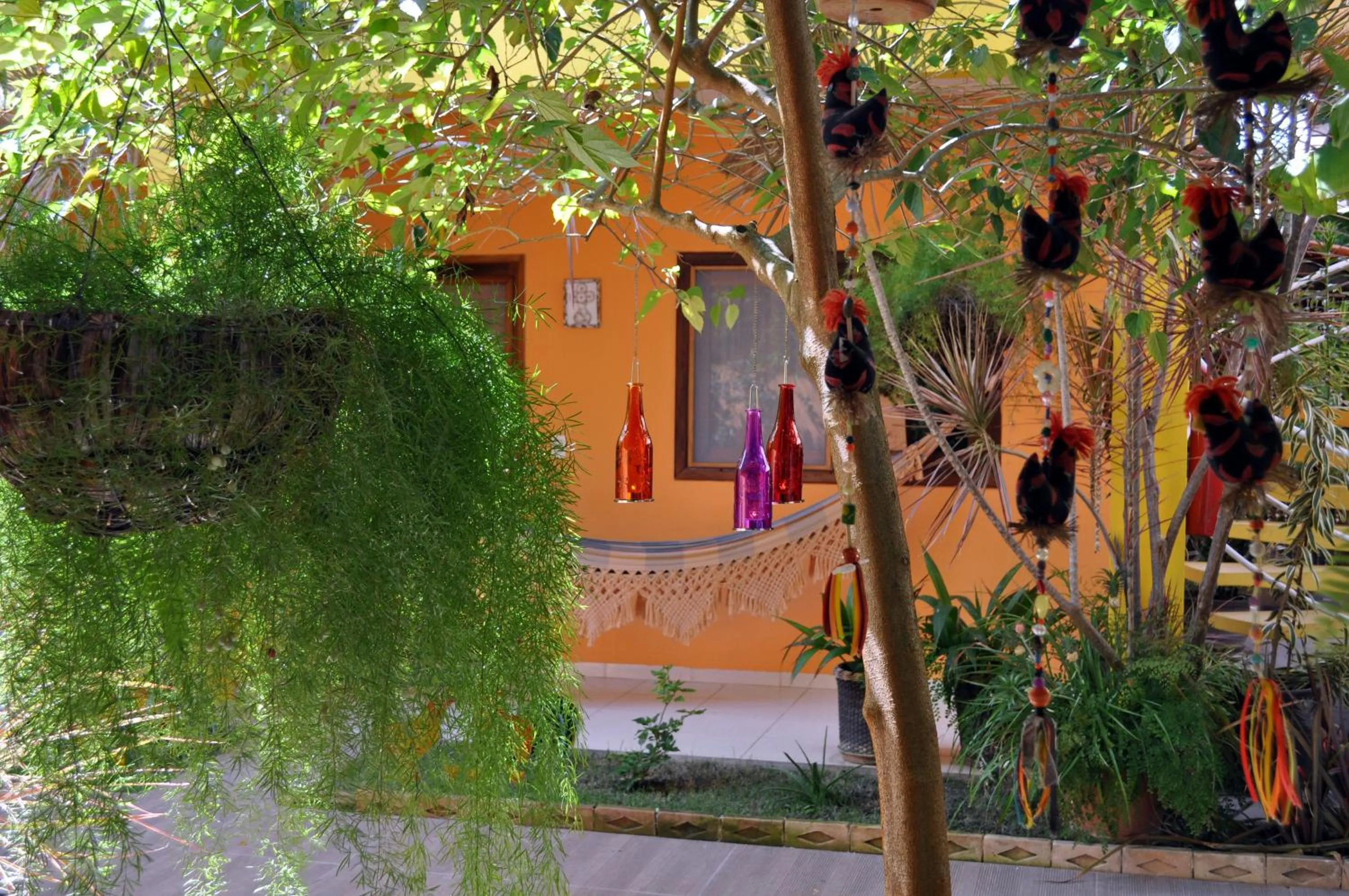 Decorative detail in Pousada Som dos Pássaros