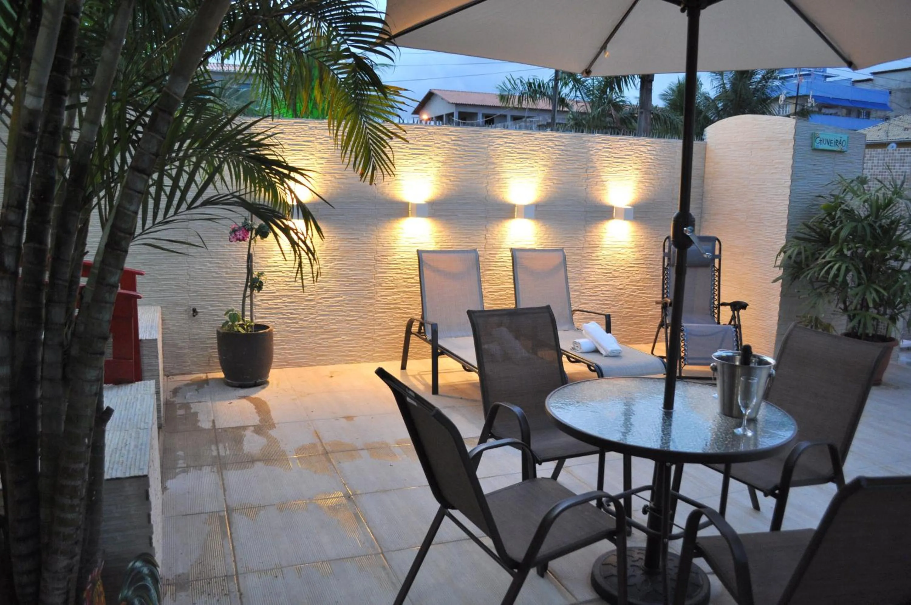 Decorative detail in Pousada Som dos Pássaros