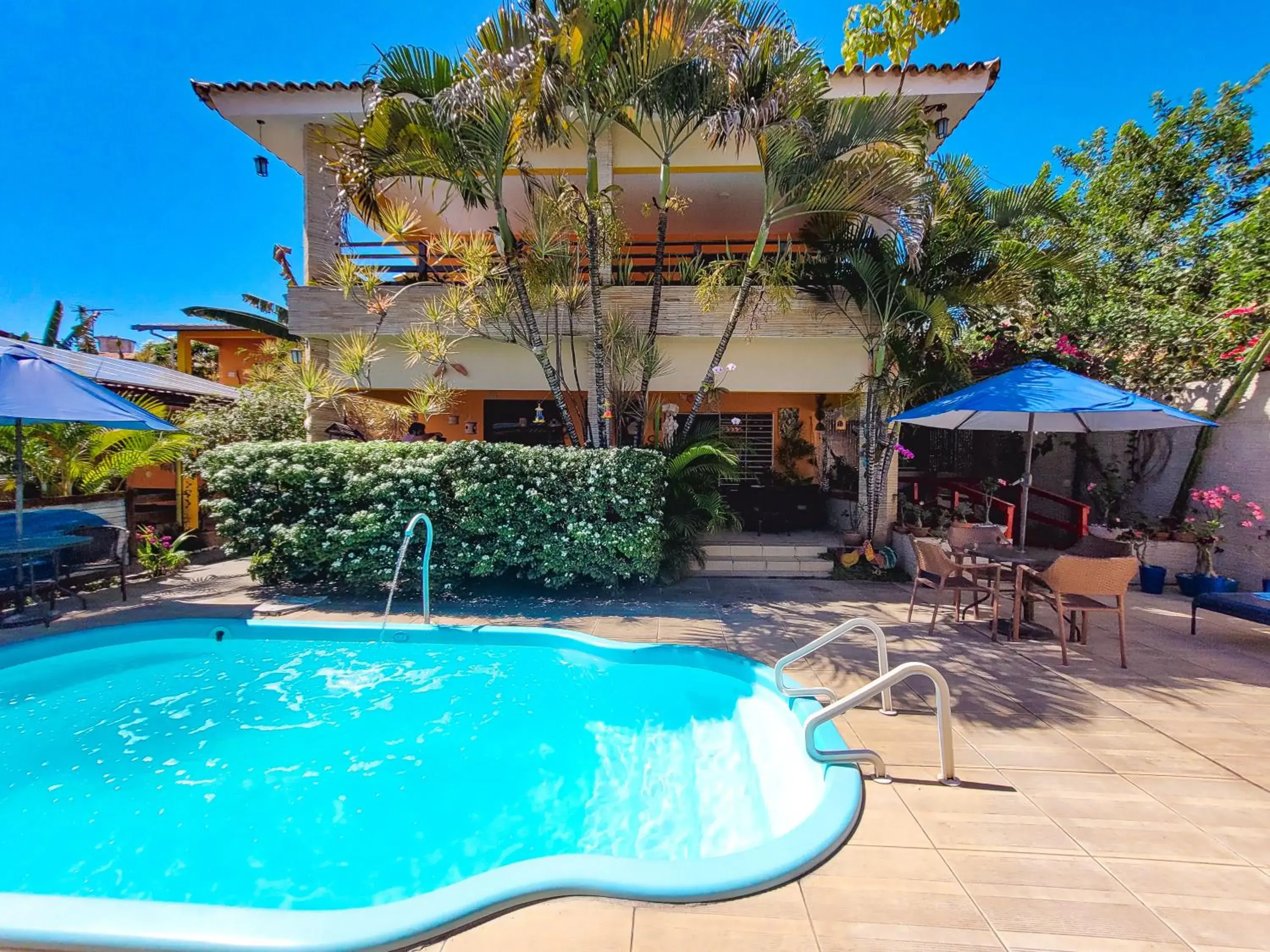 Property building in Pousada Som dos Pássaros Property building in Pousada Som dos Pássaros