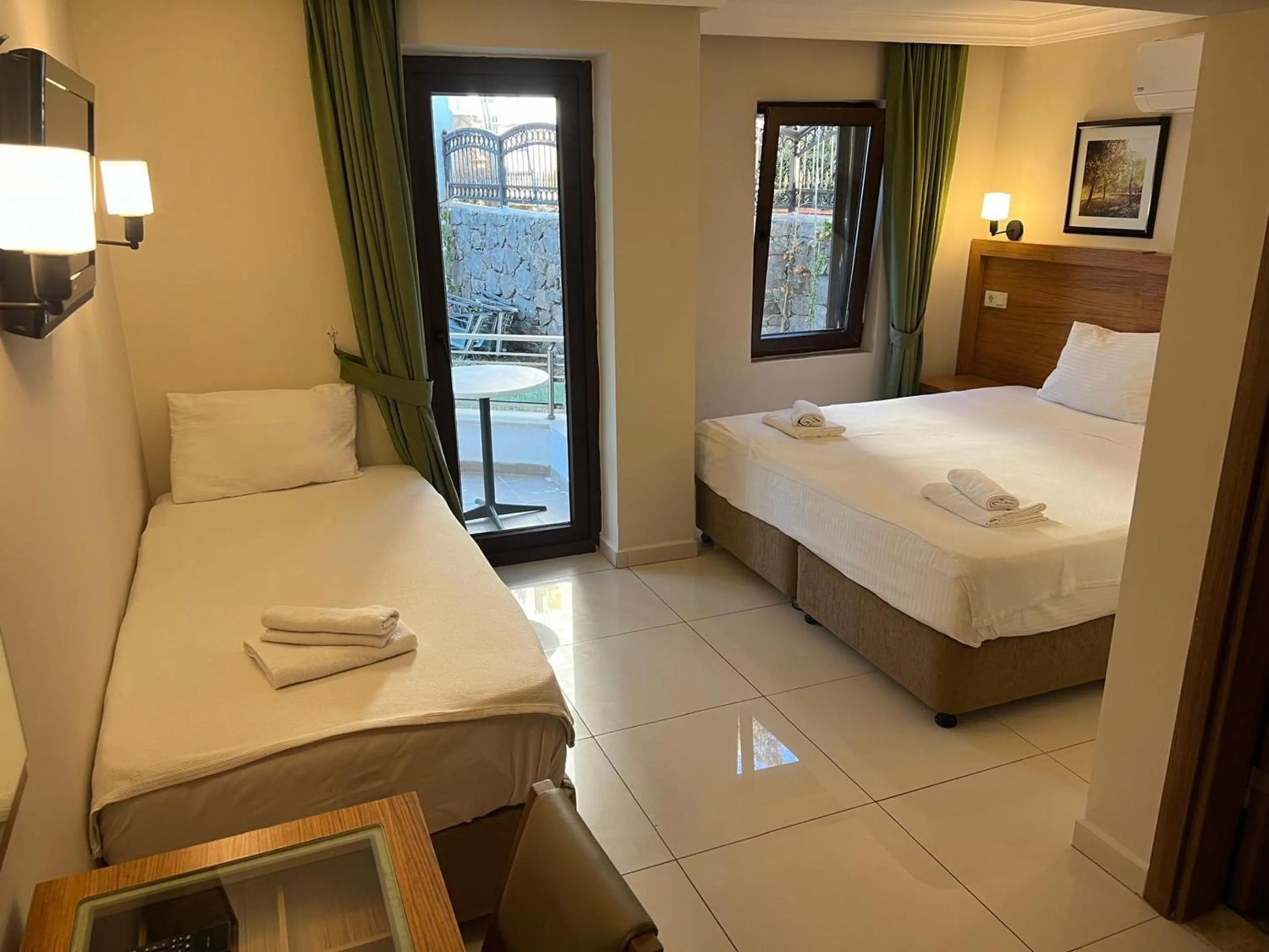 Bed in Fethiye Park Hotel