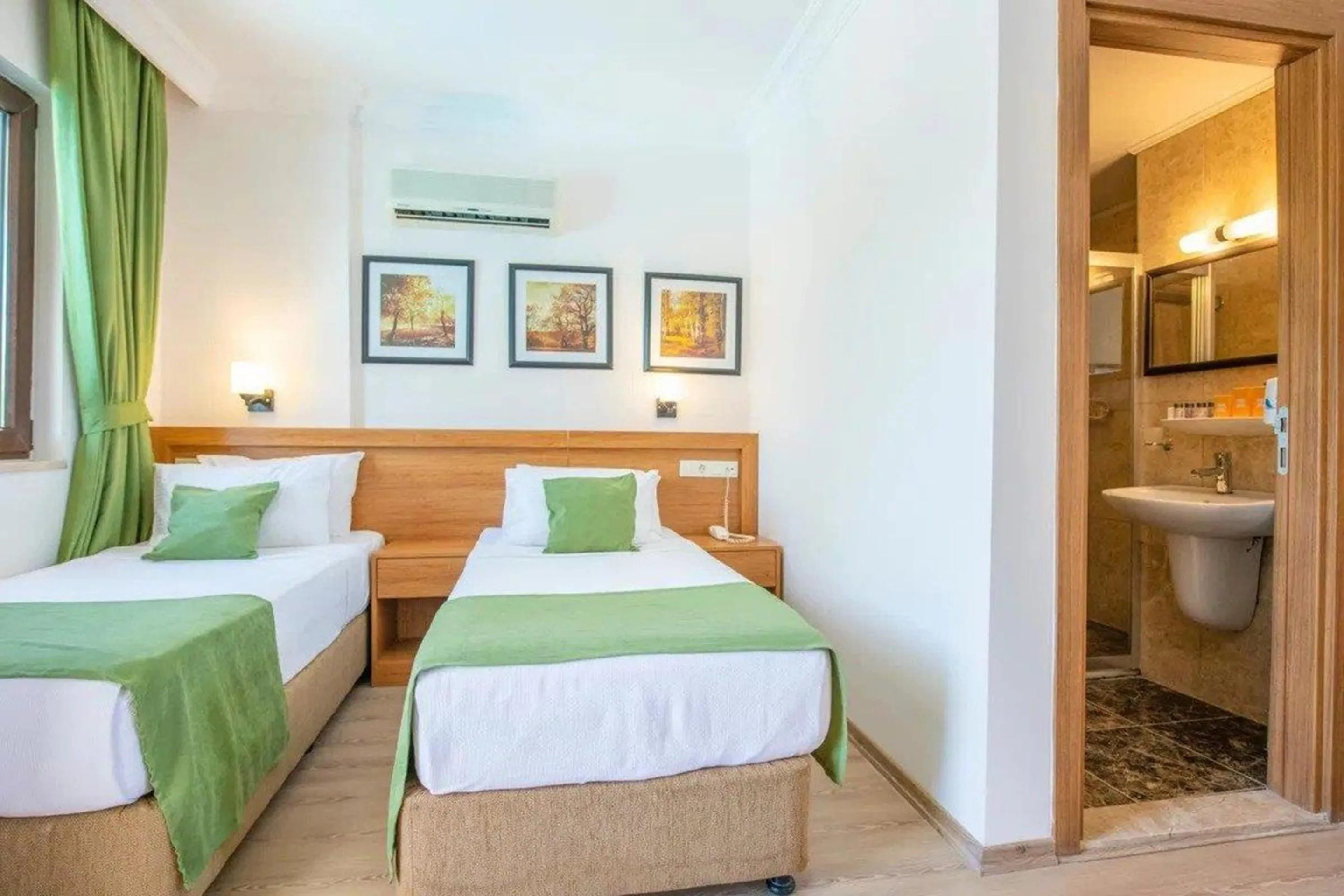 Bed in Fethiye Park Hotel