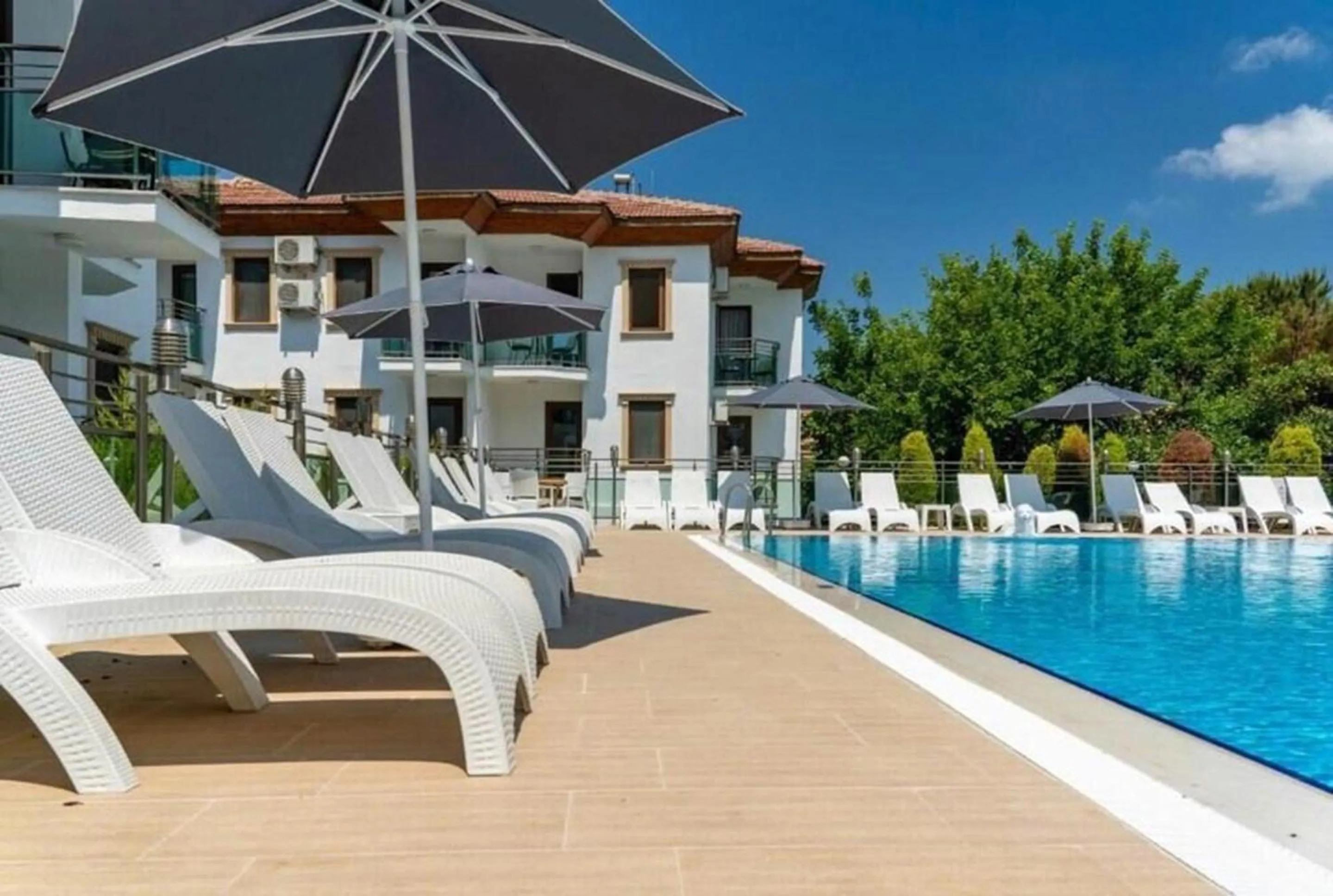 Pool view in Fethiye Park Hotel