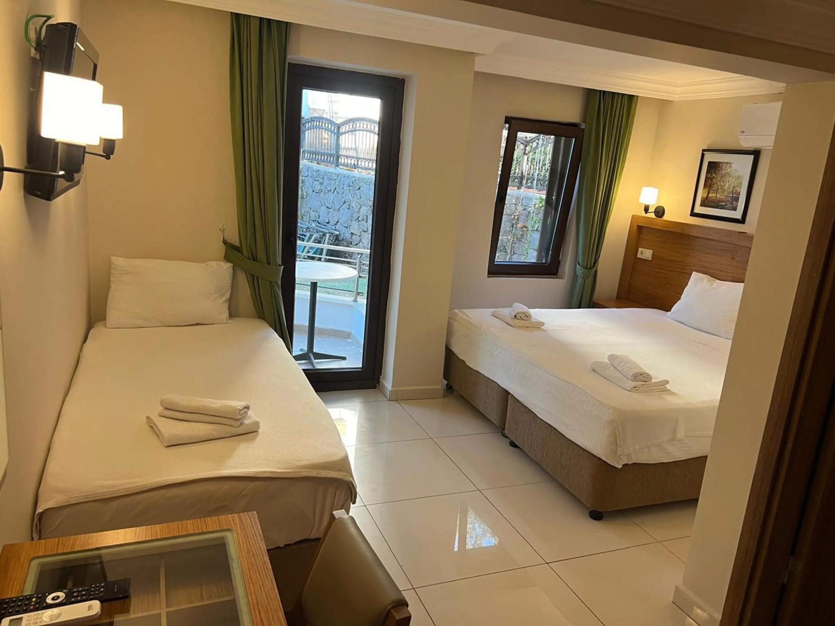 Bed in Fethiye Park Hotel