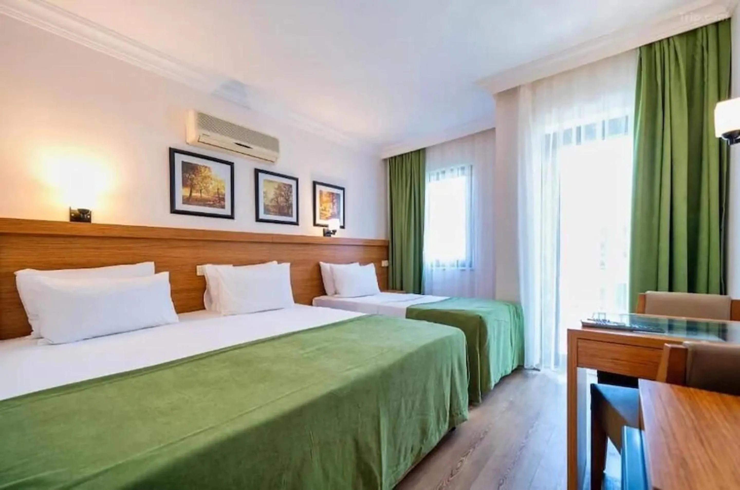 Bed in Fethiye Park Hotel